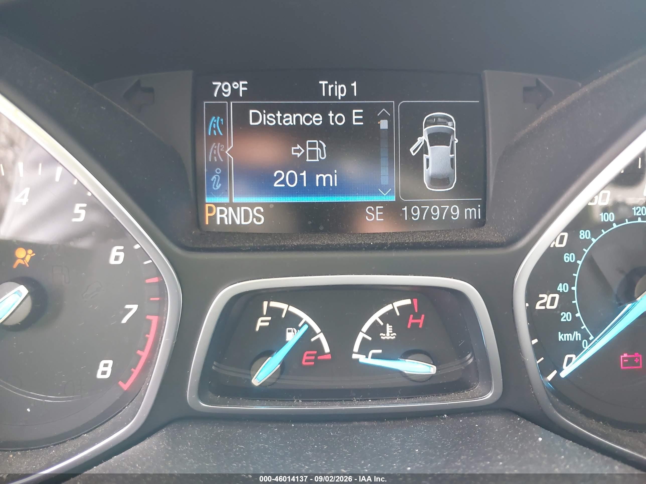 2015 Ford Escape Se Silver vin: 1FMCU0GX7FUA56762