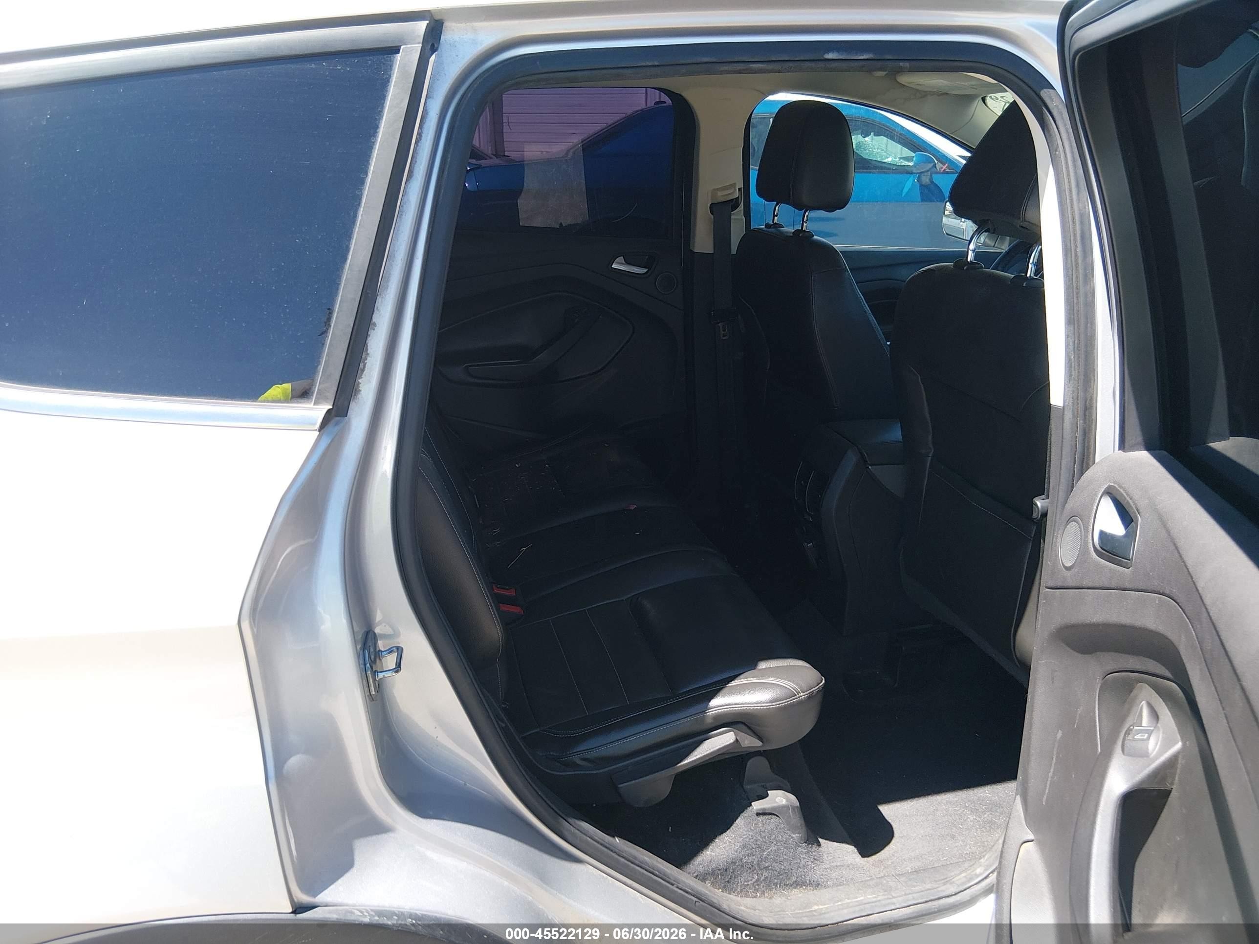 2015 Ford Escape Se Silver vin: 1FMCU0GX7FUA63422