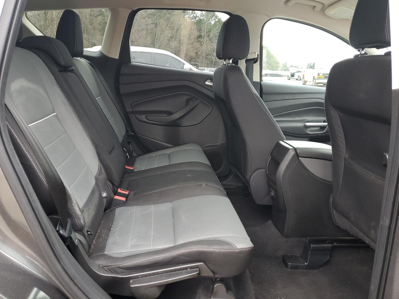 2015 Ford Escape Se Gray vin: 1FMCU0GX7FUB12411