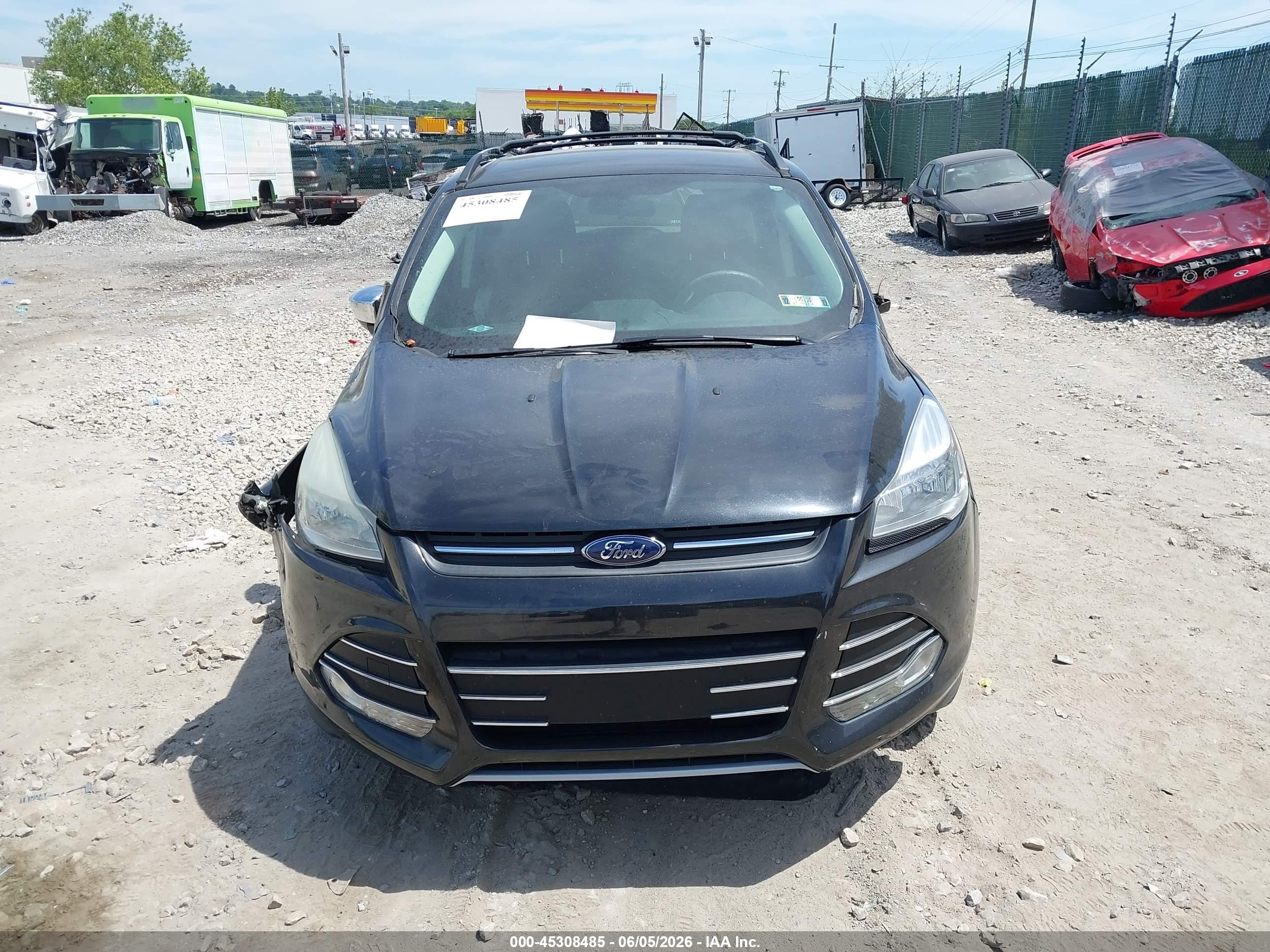 2015 Ford Escape Se Черный vin: 1FMCU0GX7FUB56425