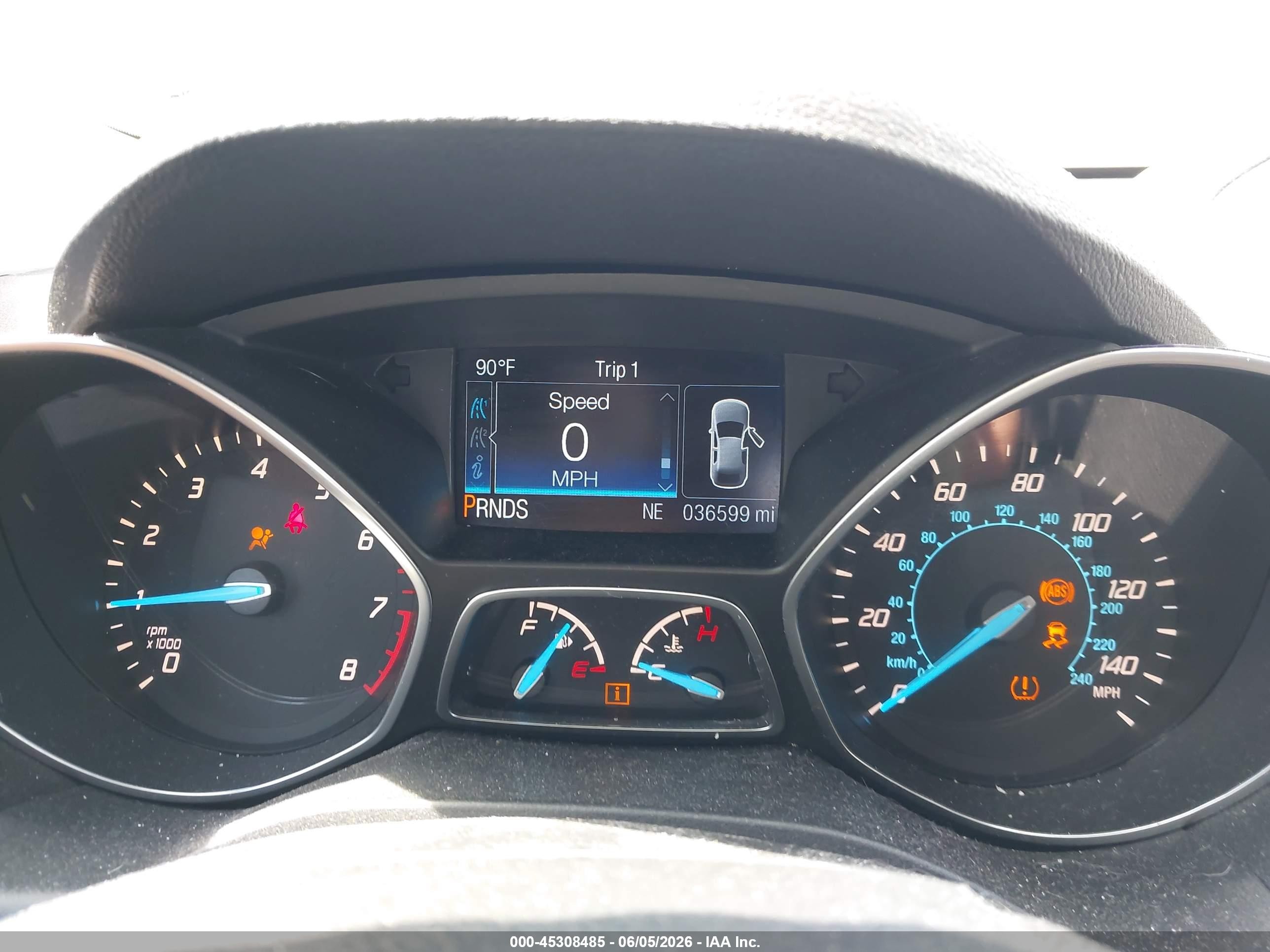 2015 Ford Escape Se Черный vin: 1FMCU0GX7FUB56425