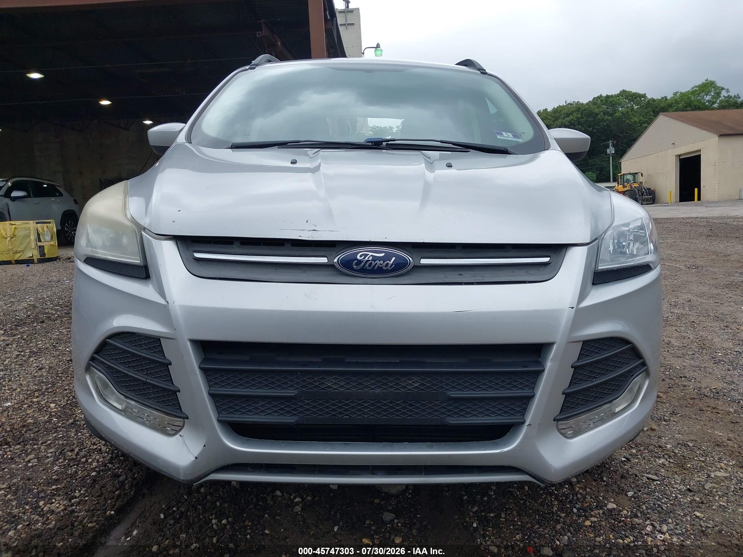 2015 Ford Escape Se Gray vin: 1FMCU0GX7FUB74021