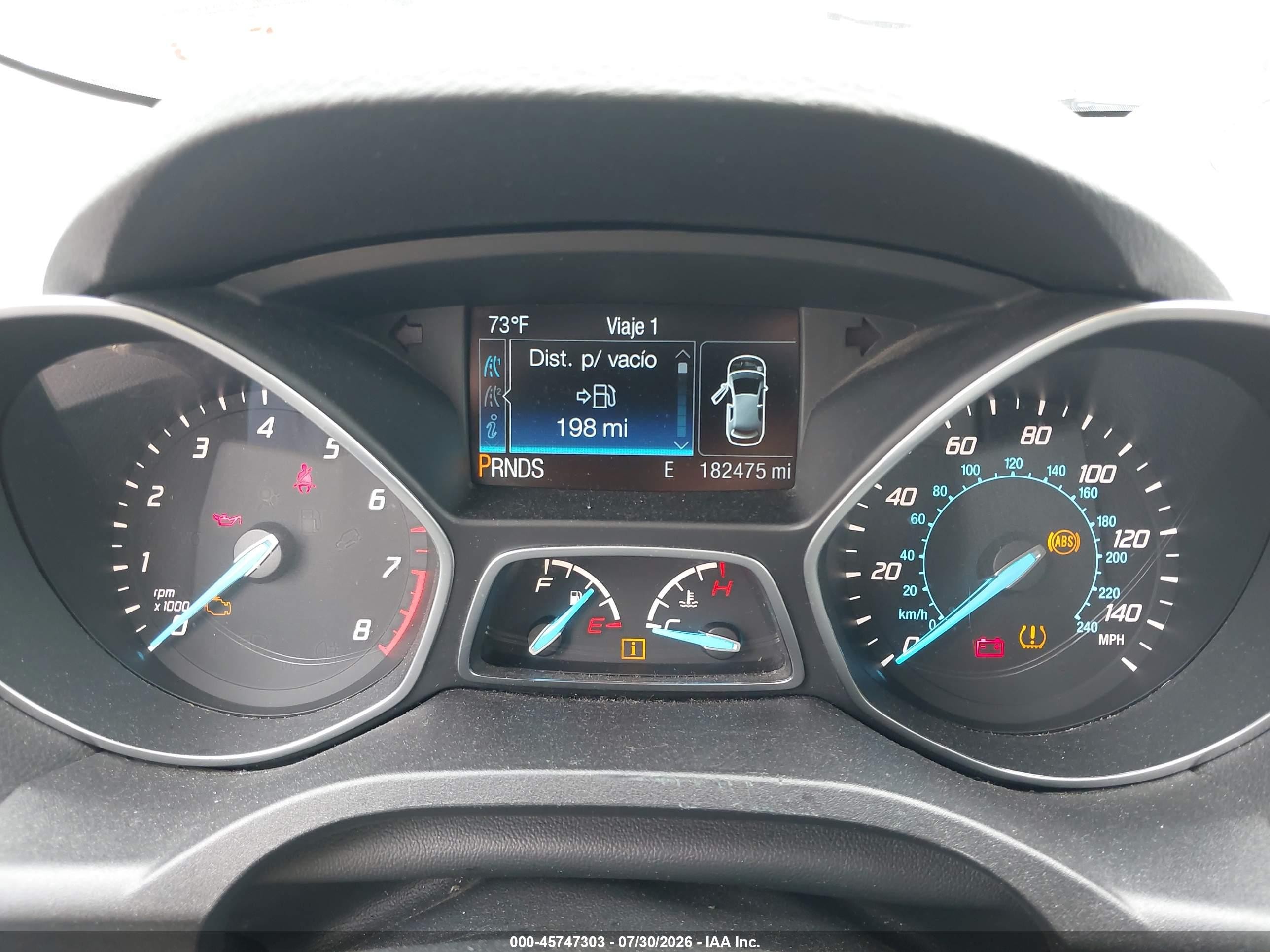 2015 Ford Escape Se Gray vin: 1FMCU0GX7FUB74021