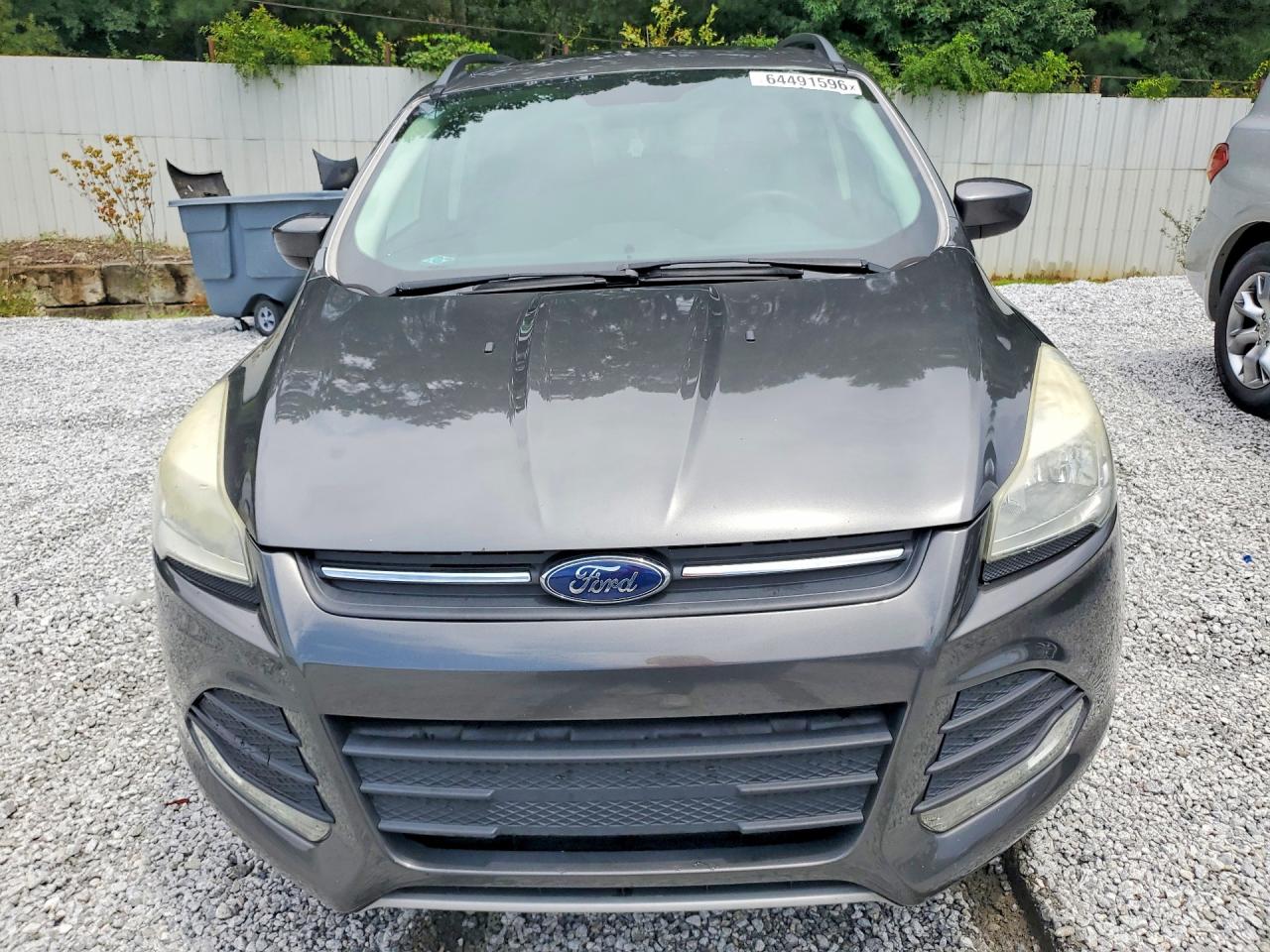 2015 Ford Escape Se Gray vin: 1FMCU0GX7FUB79834