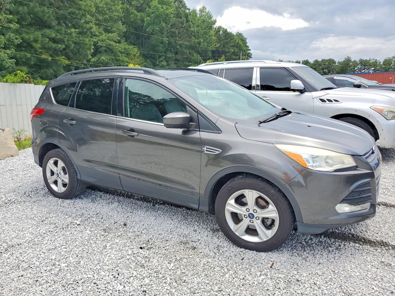 2015 Ford Escape Se Gray vin: 1FMCU0GX7FUB79834