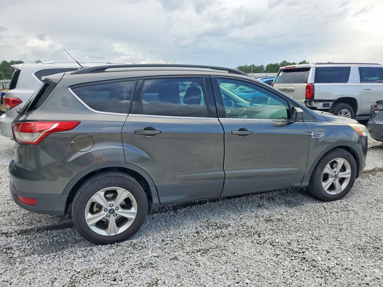 2015 Ford Escape Se Gray vin: 1FMCU0GX7FUB79834