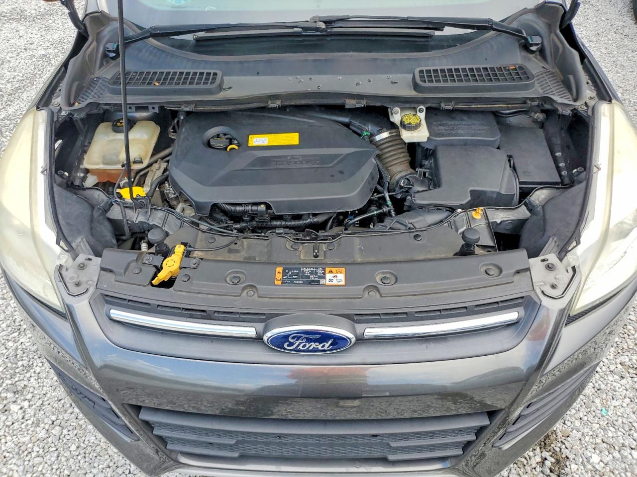 2015 Ford Escape Se Gray vin: 1FMCU0GX7FUB79834