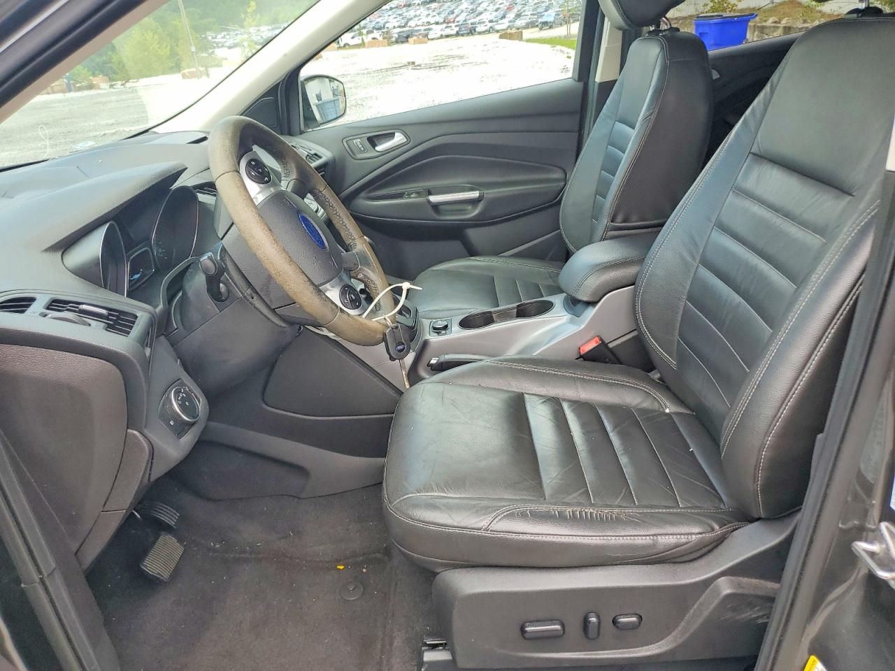2015 Ford Escape Se Gray vin: 1FMCU0GX7FUB79834