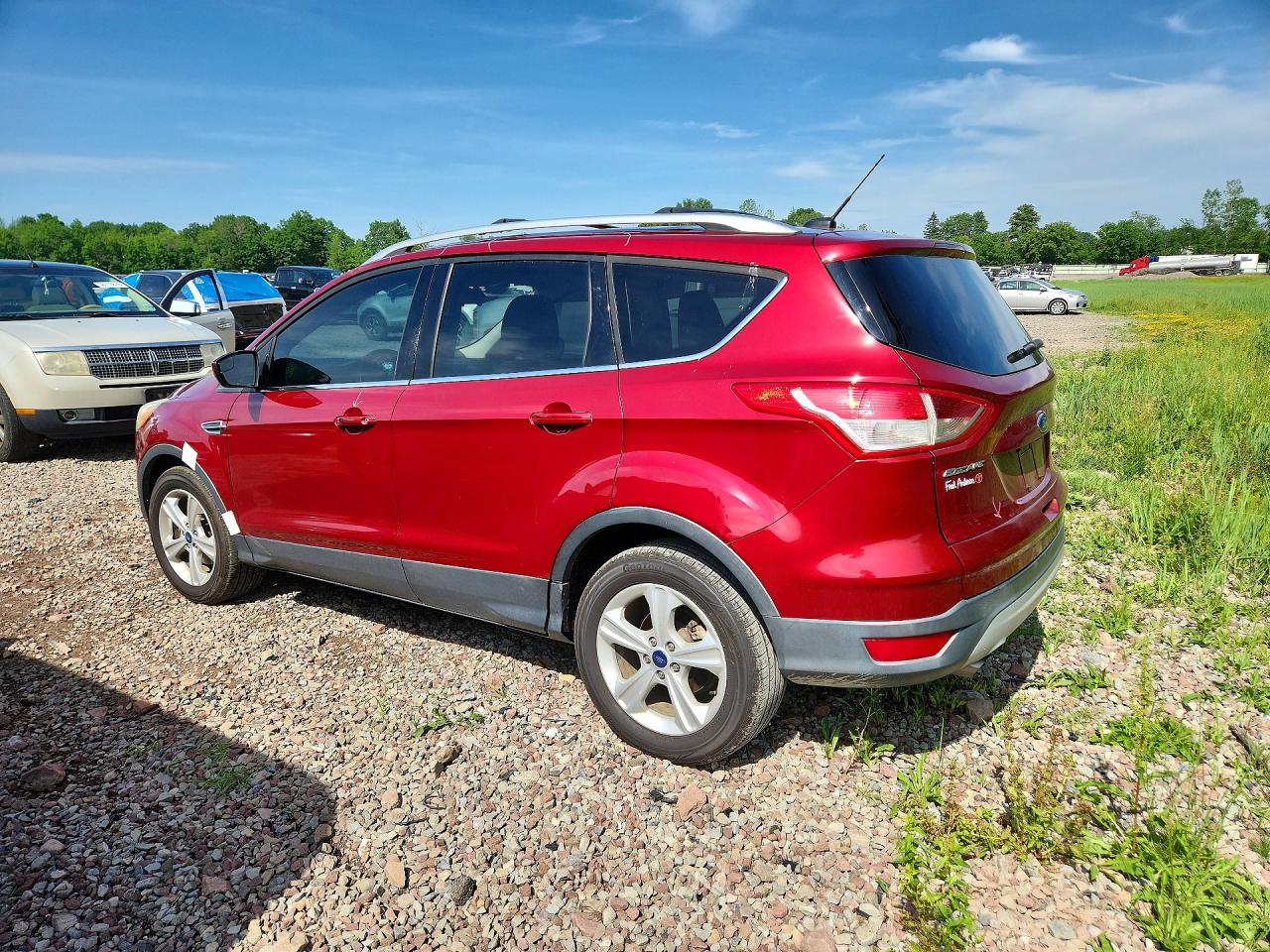 2015 Ford Escape Se Red vin: 1FMCU0GX7FUB87660