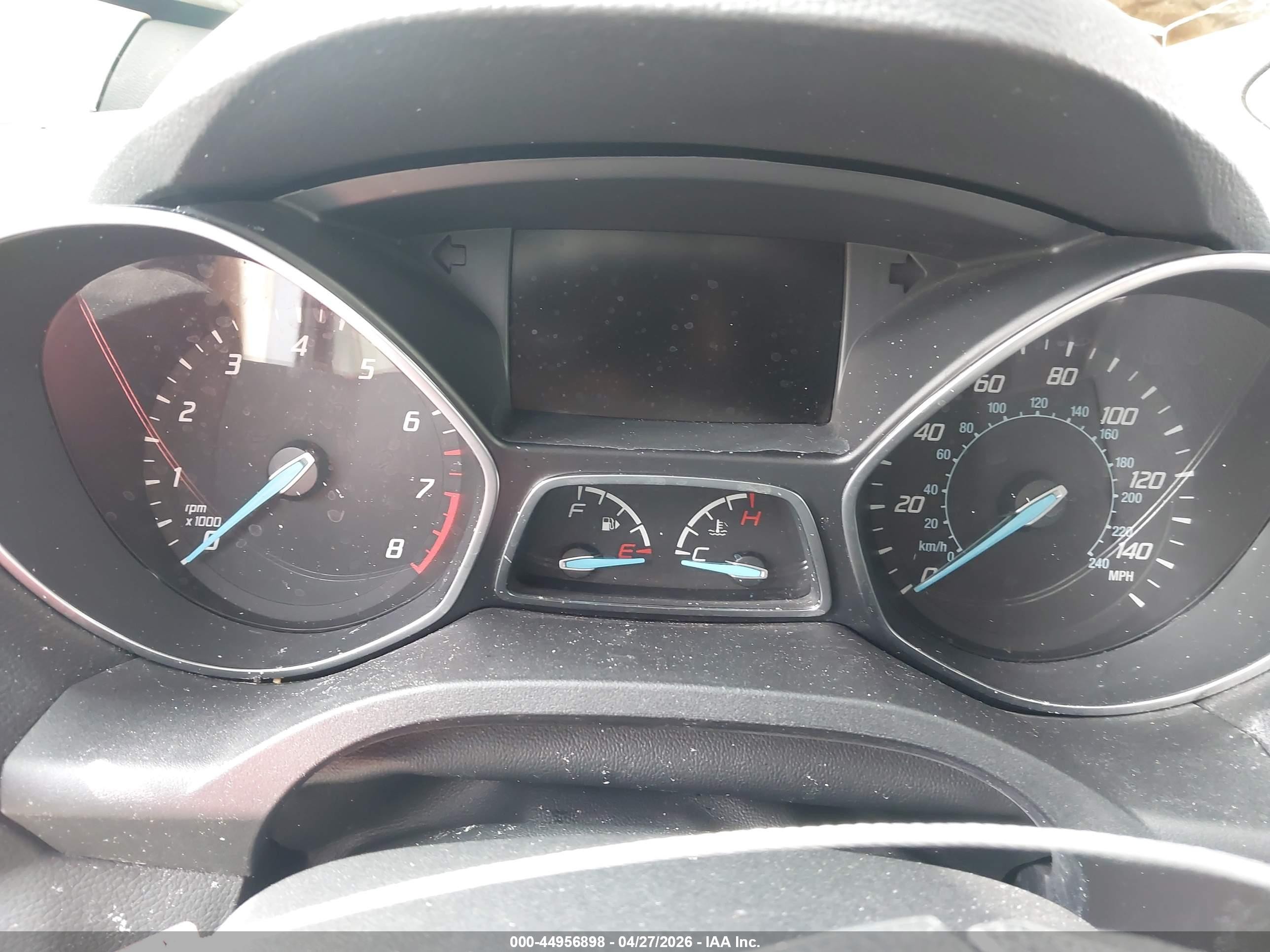 2015 Ford Escape Se White vin: 1FMCU0GX7FUC06045