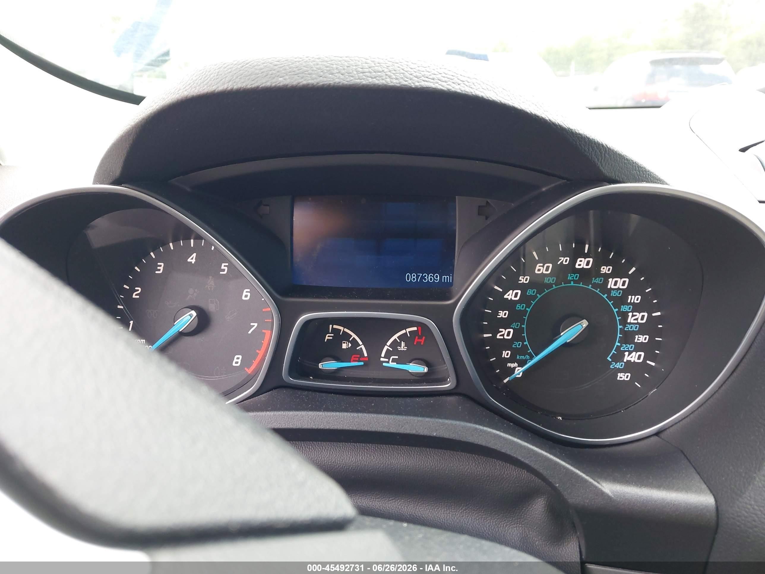 2015 Ford Escape Se Black vin: 1FMCU0GX7FUC17787