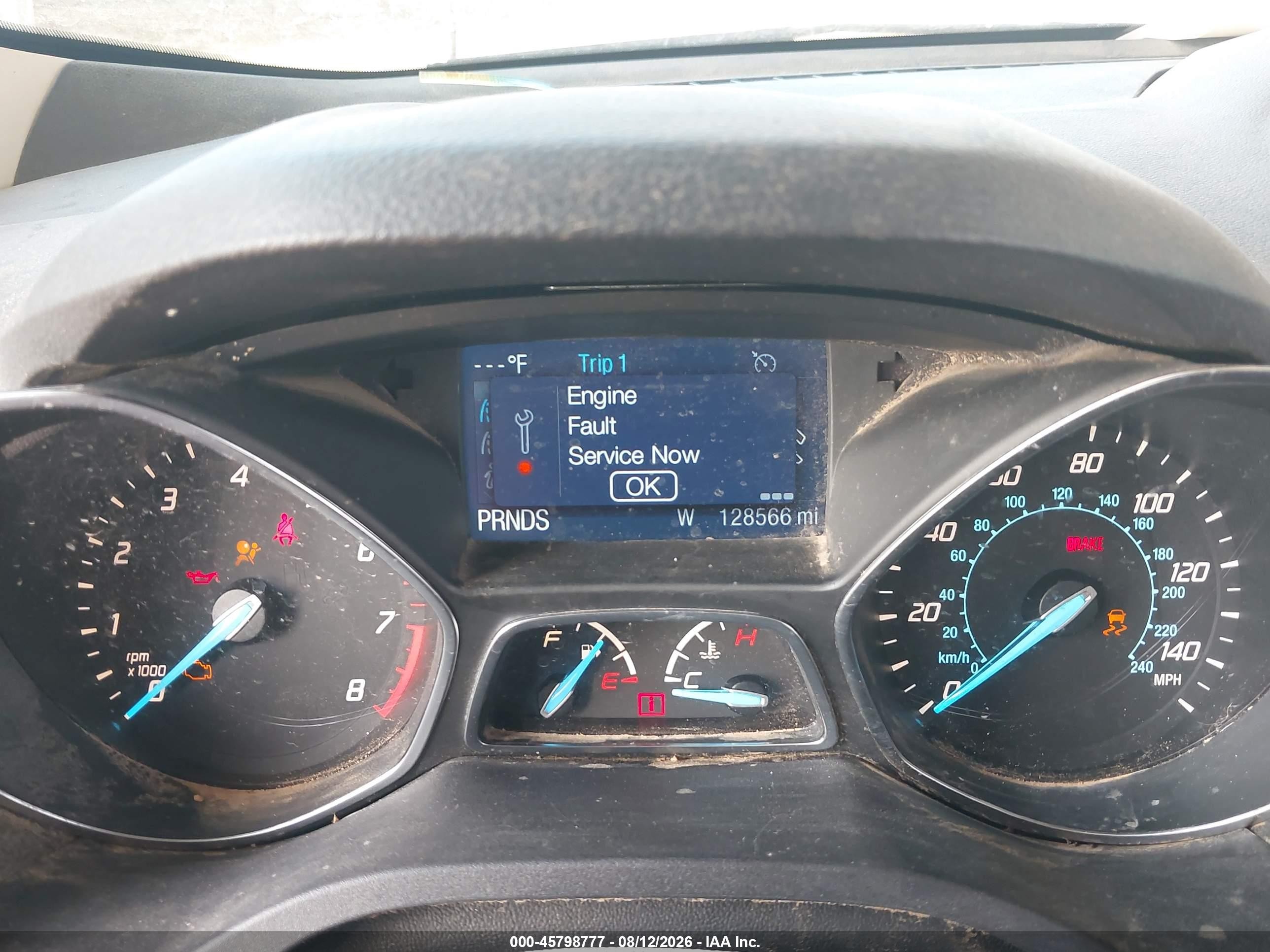 2015 Ford Escape Se White vin: 1FMCU0GX7FUC89217