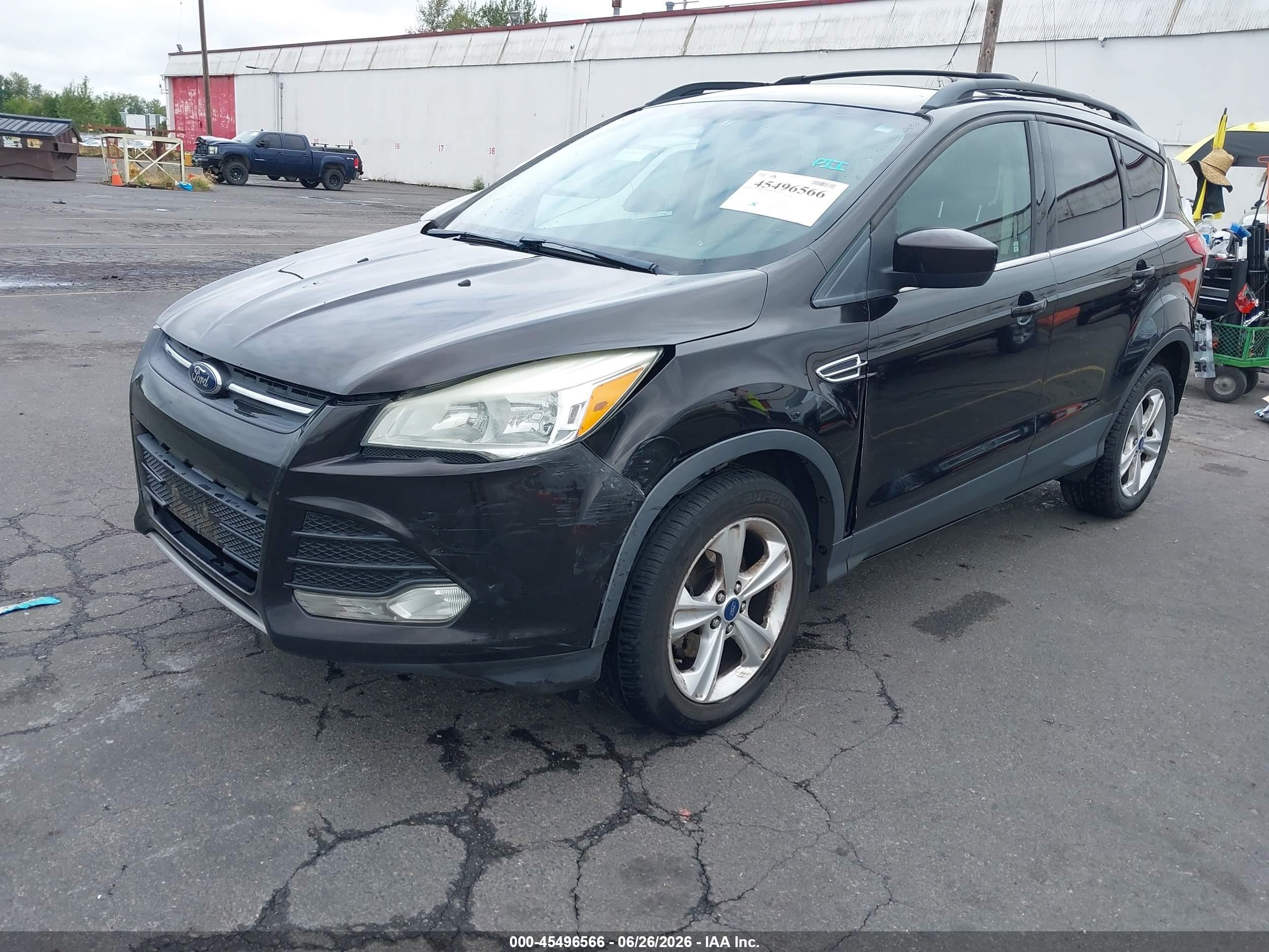 2013 Ford Escape Se Черный vin: 1FMCU0GX8DUA78668