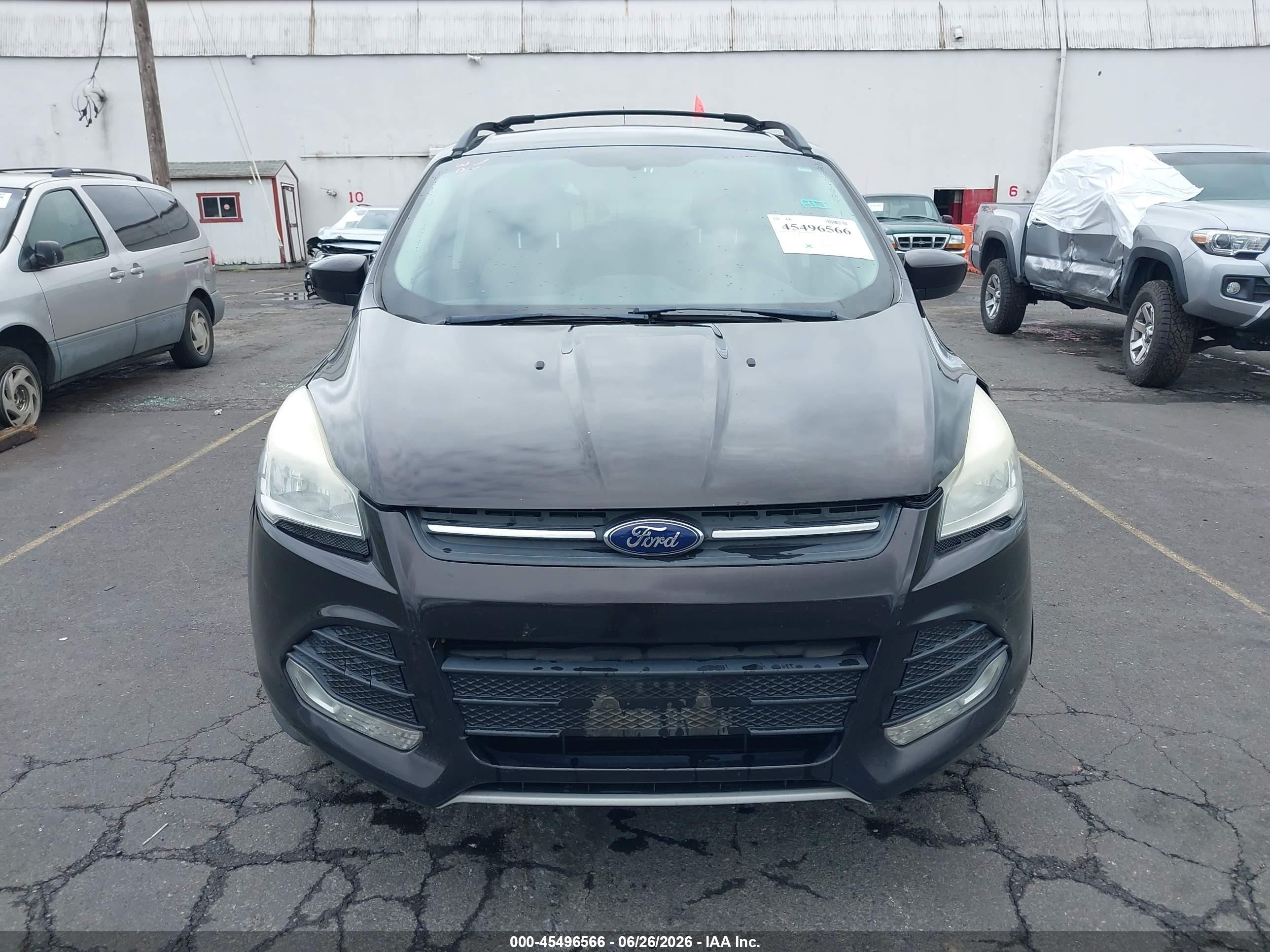 2013 Ford Escape Se Черный vin: 1FMCU0GX8DUA78668