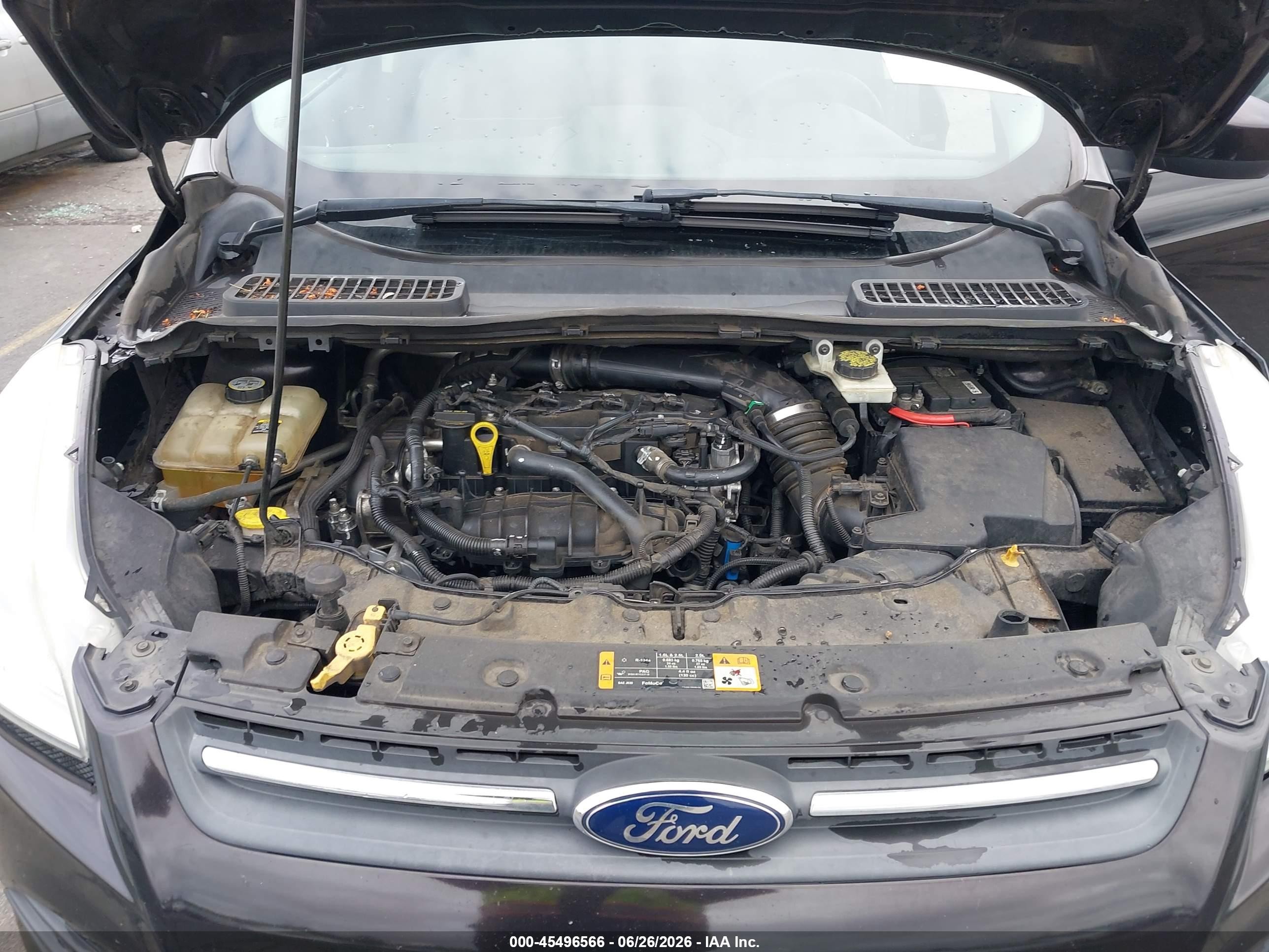 2013 Ford Escape Se Черный vin: 1FMCU0GX8DUA78668