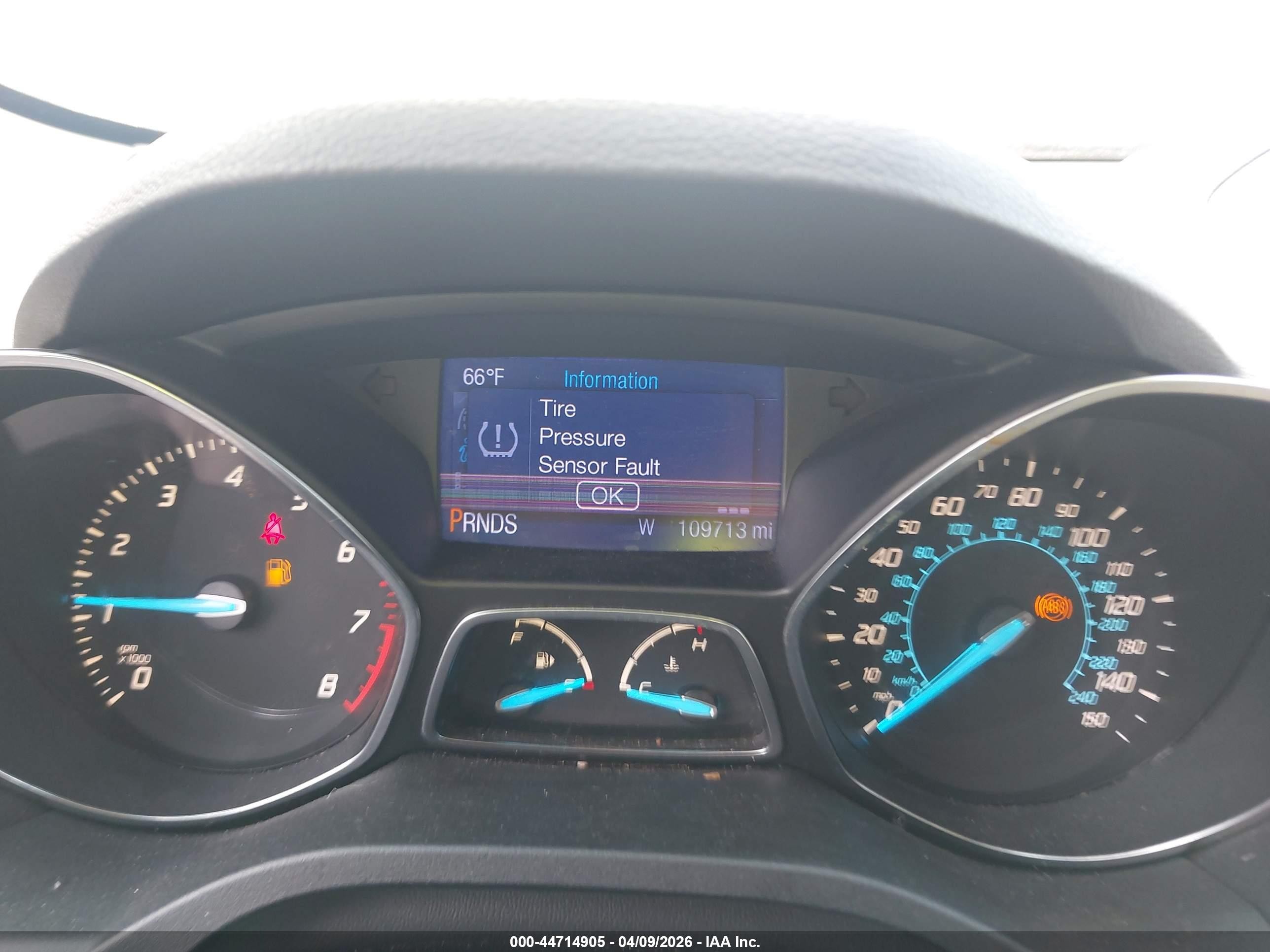 2013 Ford Escape Se Blue vin: 1FMCU0GX8DUB22068