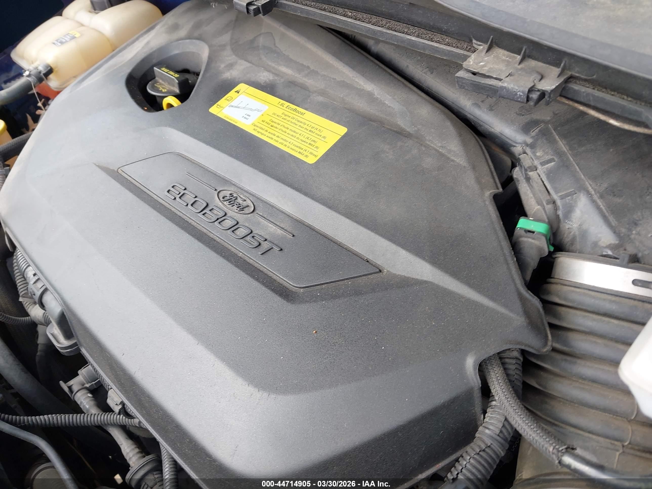 2013 Ford Escape Se Blue vin: 1FMCU0GX8DUB22068