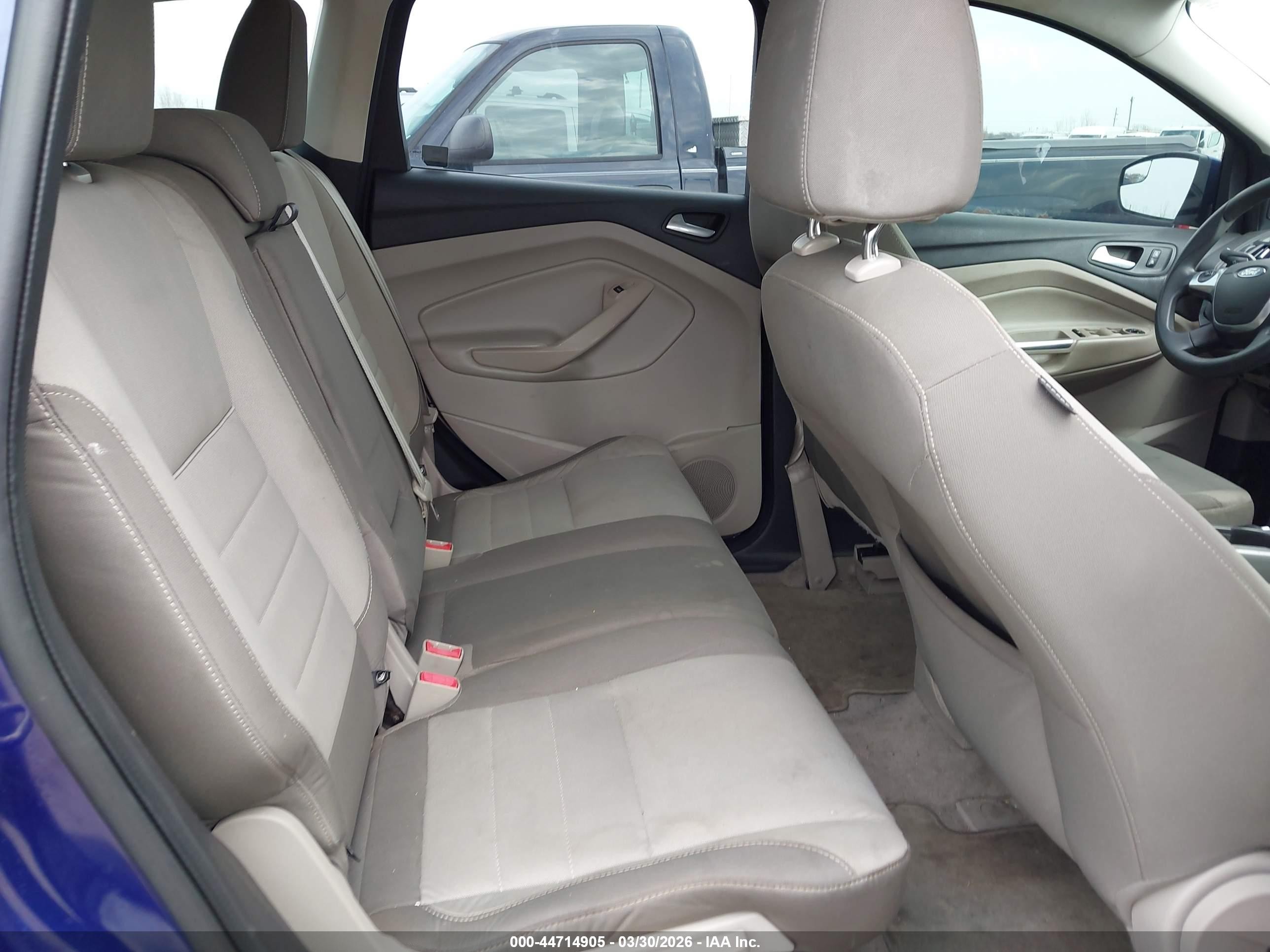 2013 Ford Escape Se Blue vin: 1FMCU0GX8DUB22068