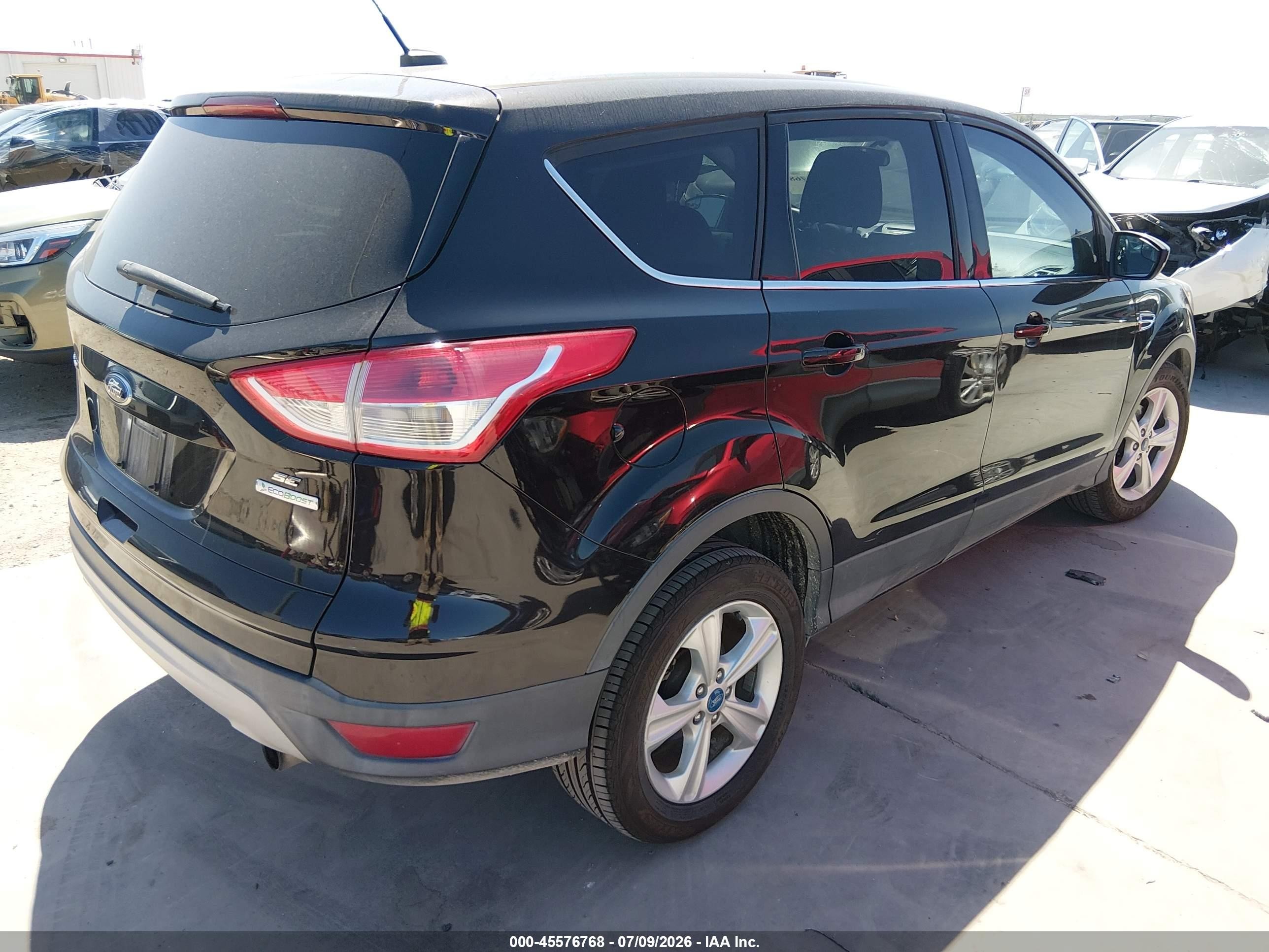 2013 Ford Escape Se Brown vin: 1FMCU0GX8DUB54535