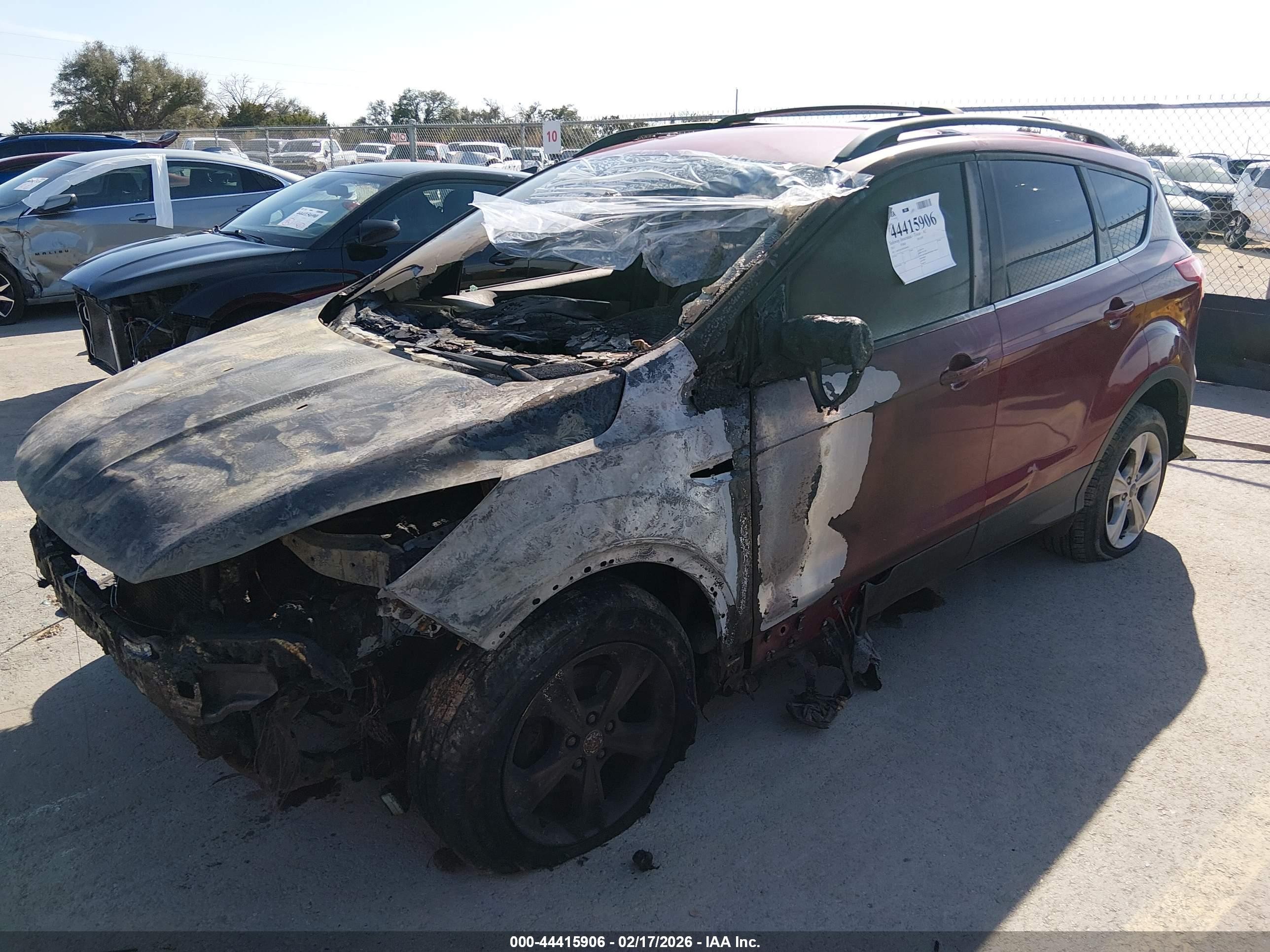 2013 Ford Escape Se Red vin: 1FMCU0GX8DUB69021