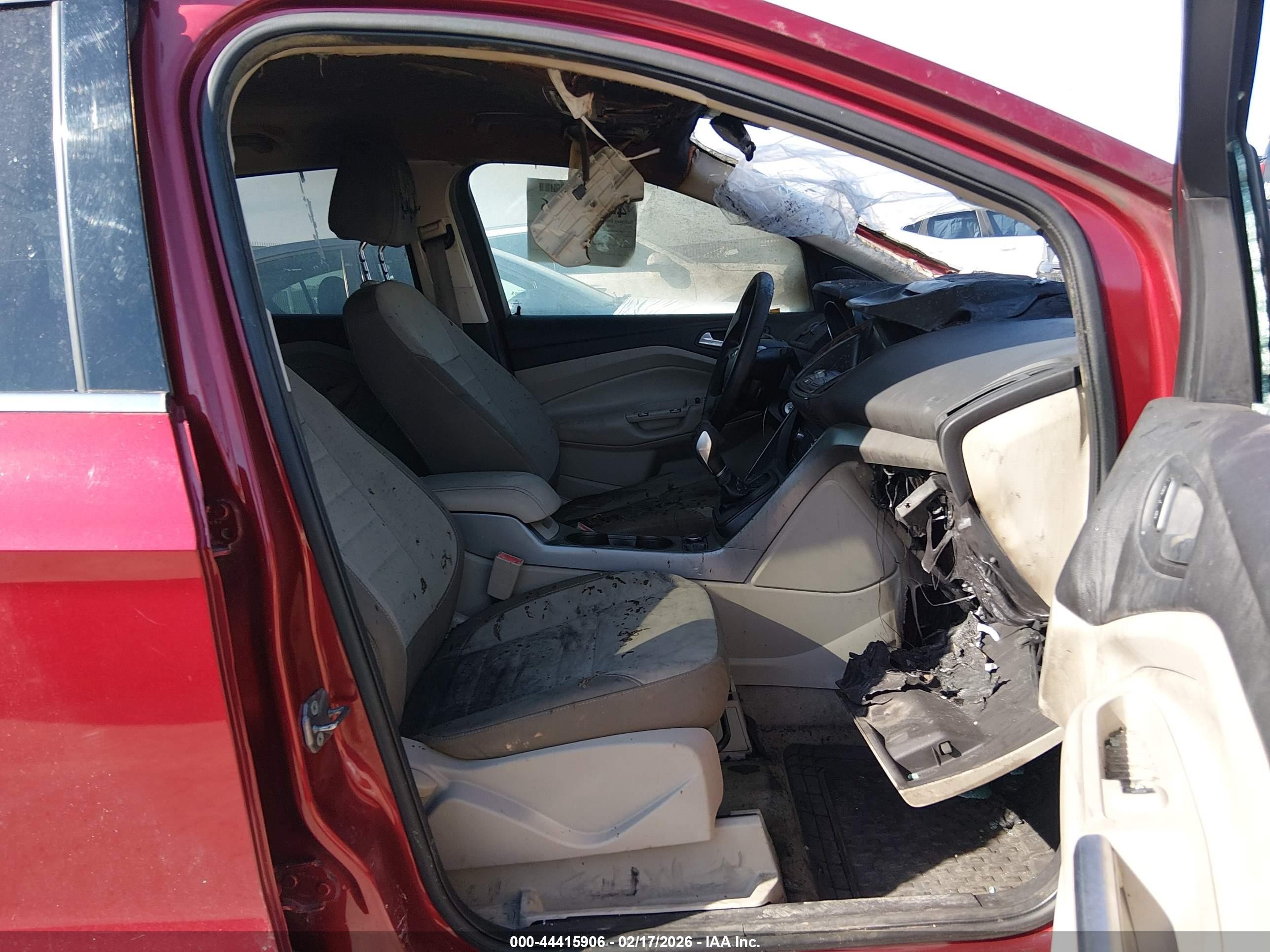 2013 Ford Escape Se Red vin: 1FMCU0GX8DUB69021