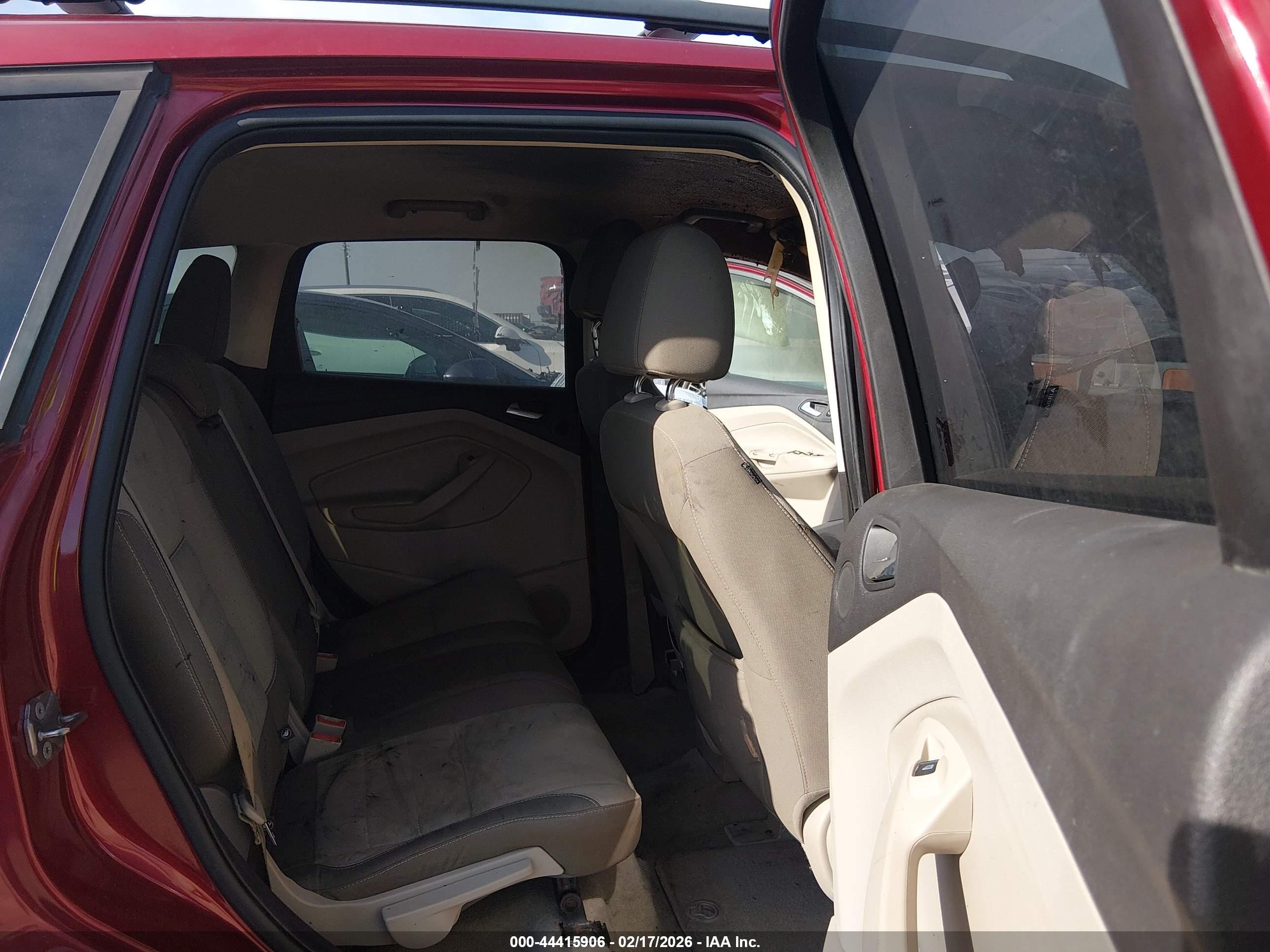 2013 Ford Escape Se Red vin: 1FMCU0GX8DUB69021