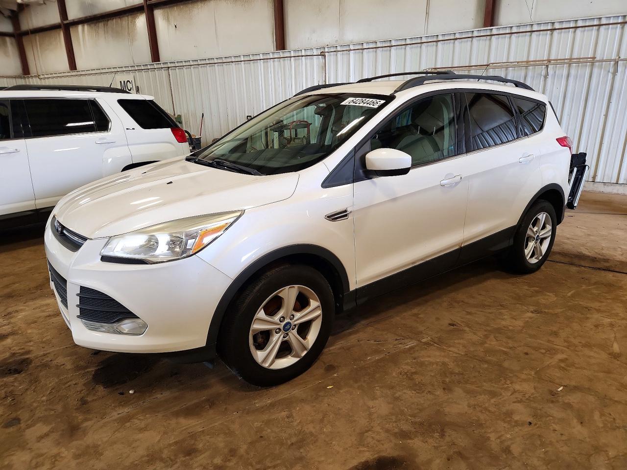 2013 Ford Escape Se White vin: 1FMCU0GX8DUB74073
