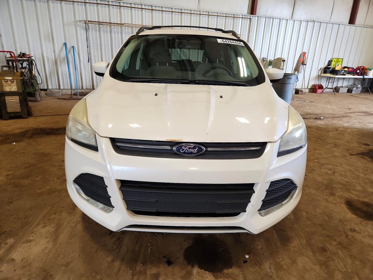 2013 Ford Escape Se White vin: 1FMCU0GX8DUB74073