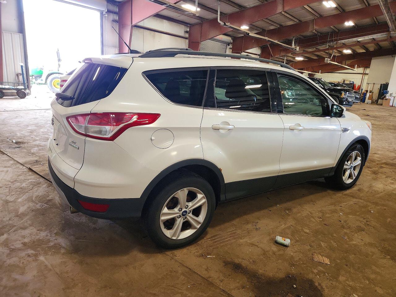 2013 Ford Escape Se White vin: 1FMCU0GX8DUB74073