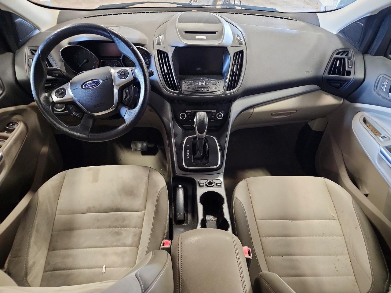 2013 Ford Escape Se White vin: 1FMCU0GX8DUB74073