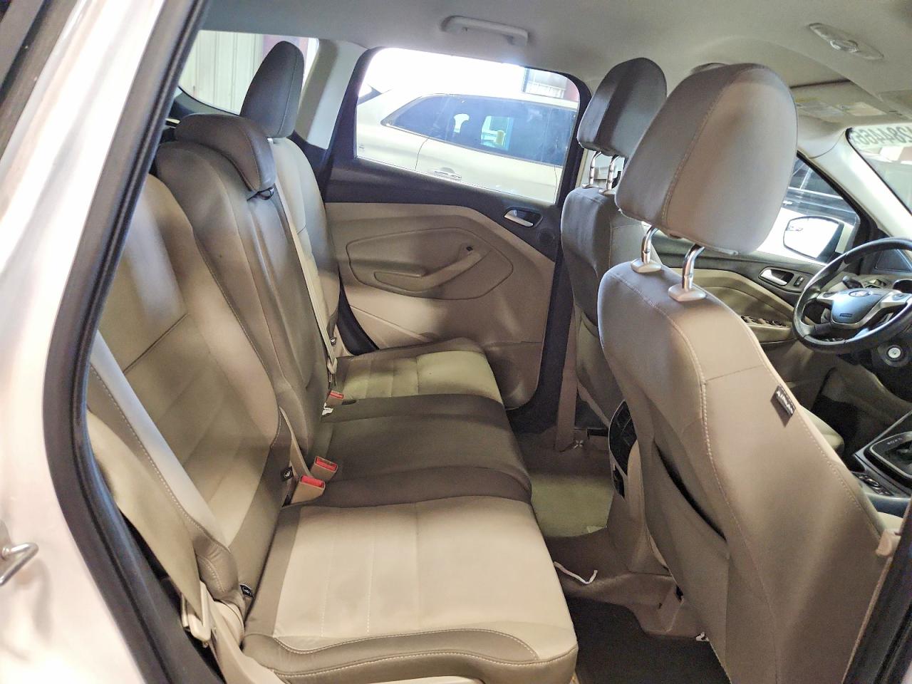2013 Ford Escape Se White vin: 1FMCU0GX8DUB74073