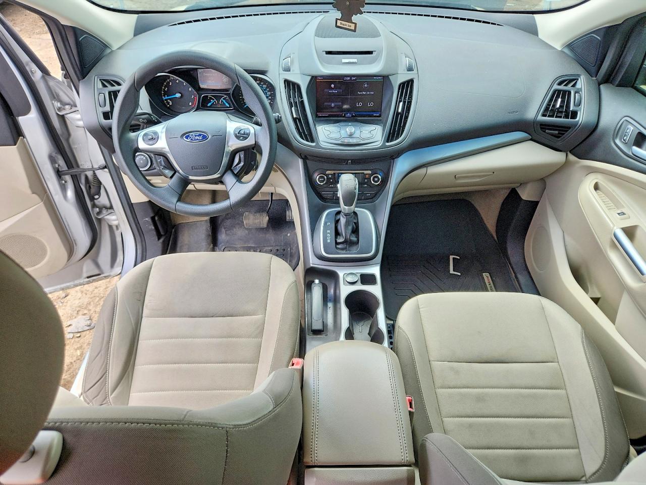 2013 Ford Escape Se Silver vin: 1FMCU0GX8DUB77412