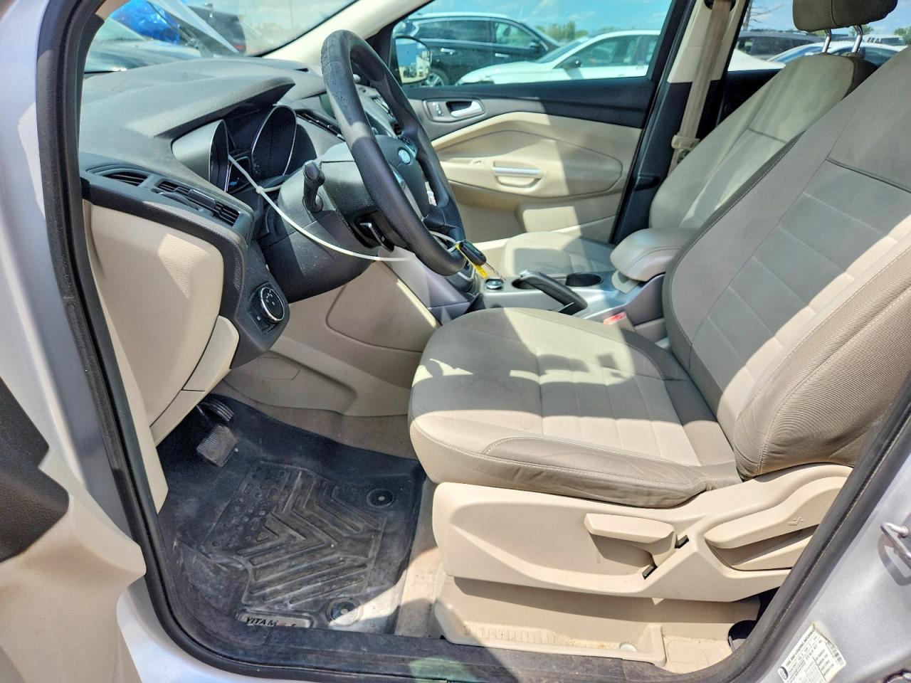 2013 Ford Escape Se Silver vin: 1FMCU0GX8DUB77412