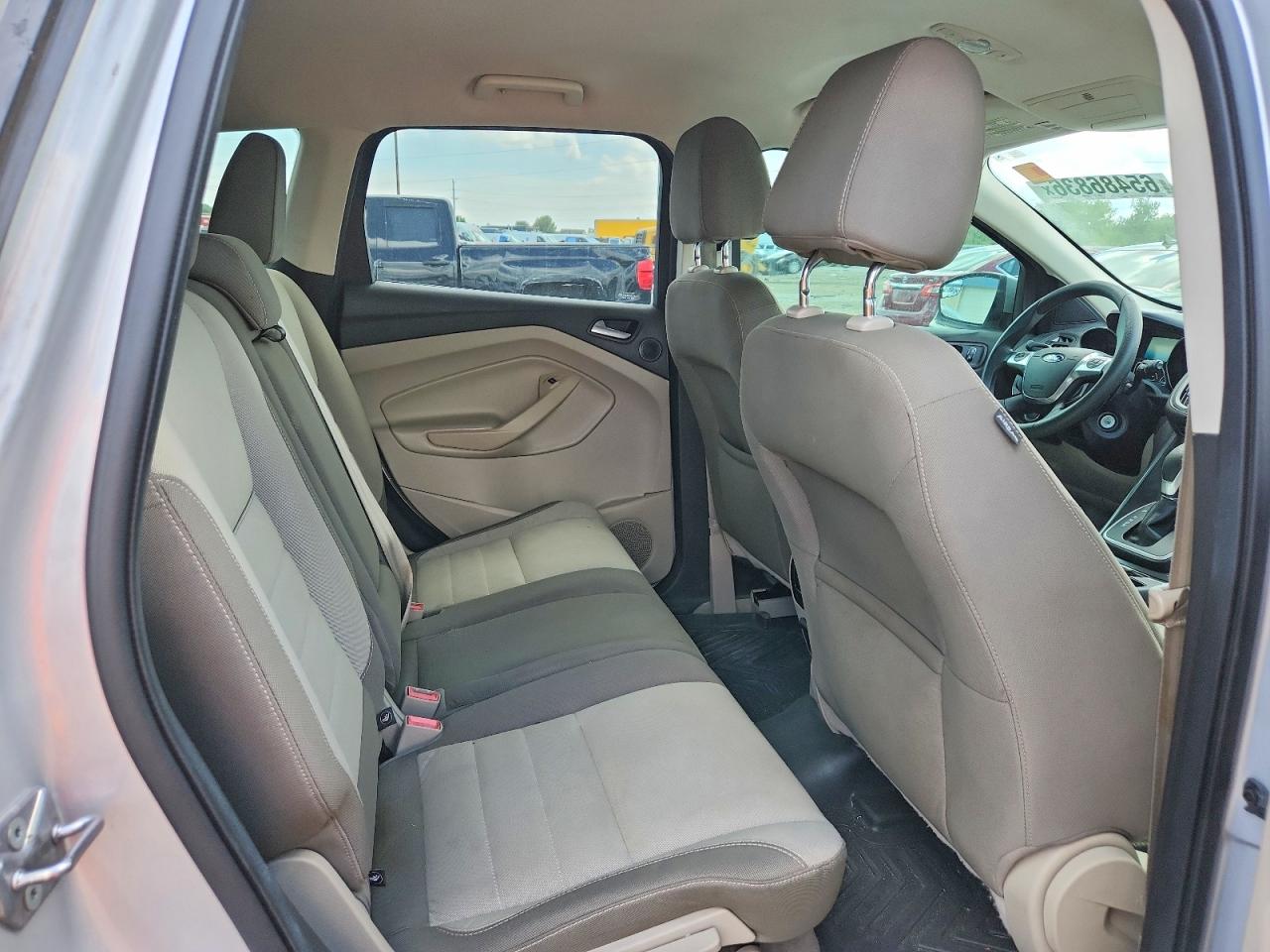 2013 Ford Escape Se Silver vin: 1FMCU0GX8DUB77412