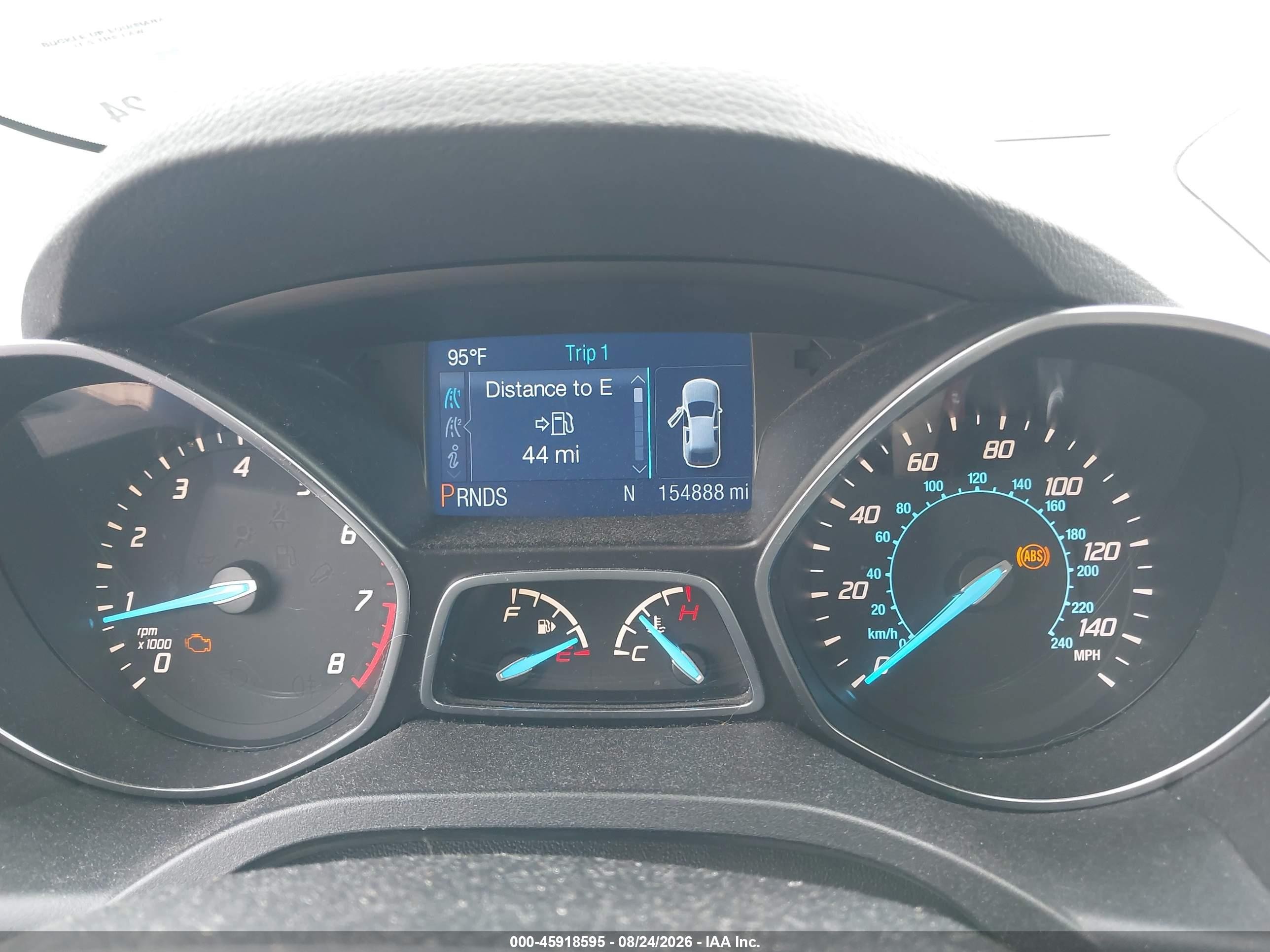 2013 Ford Escape Se Белый vin: 1FMCU0GX8DUC04379