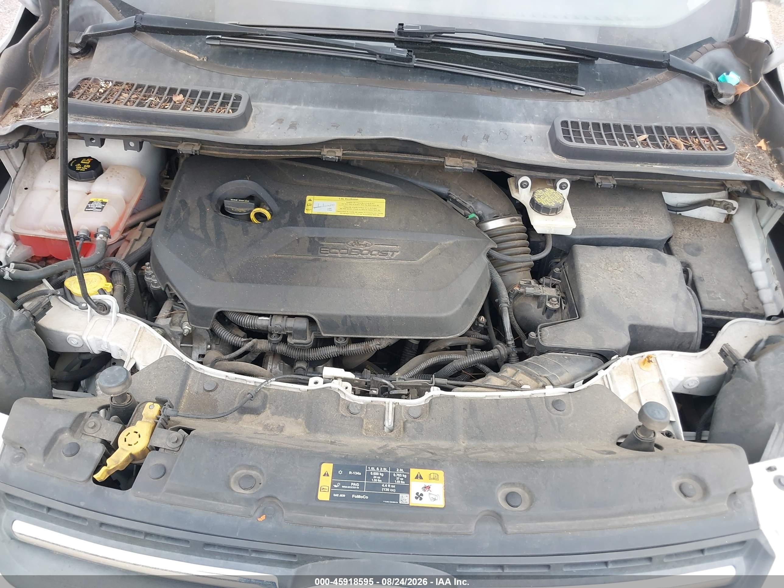 2013 Ford Escape Se Белый vin: 1FMCU0GX8DUC04379