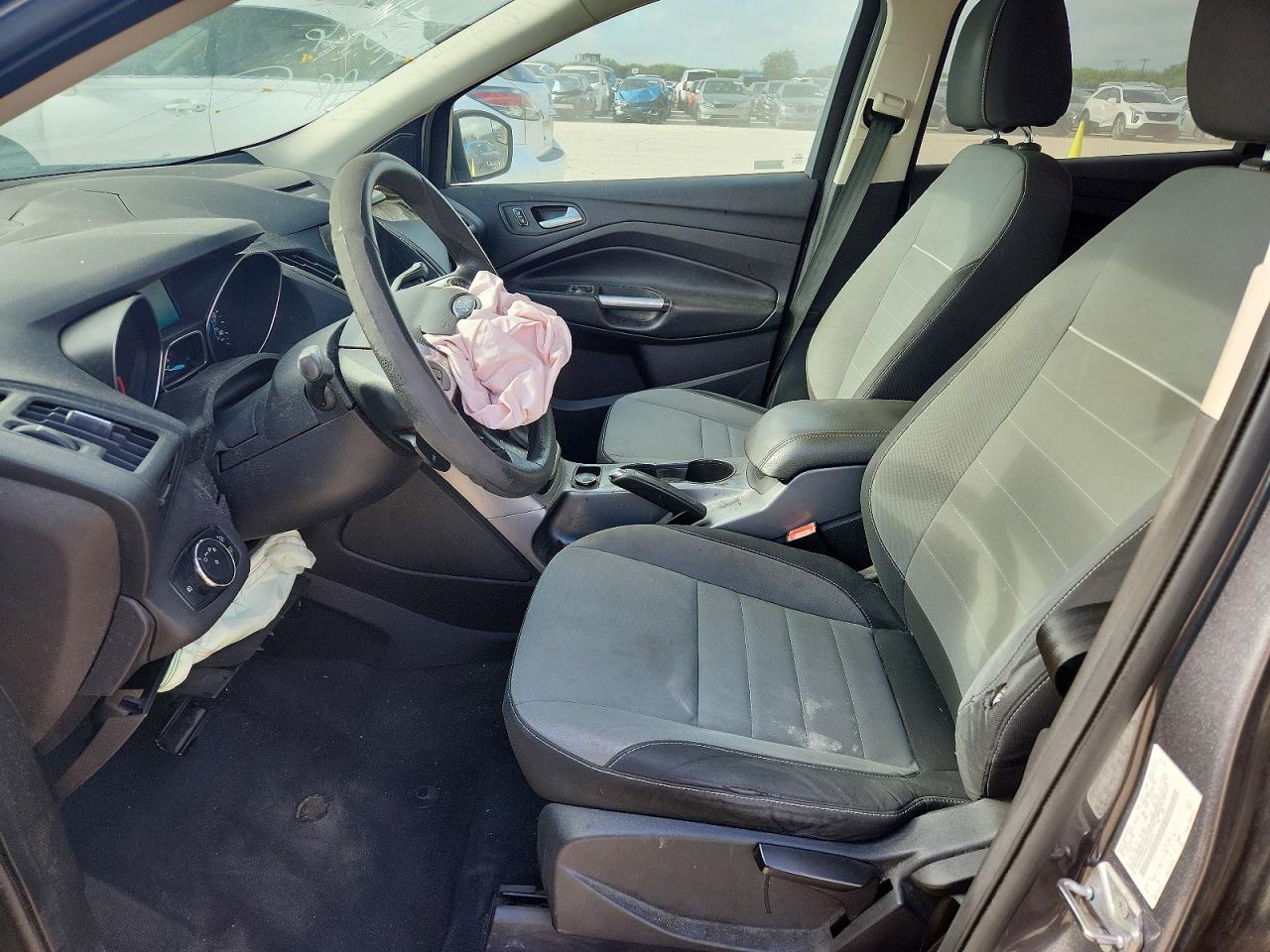 2013 Ford Escape Se Gray vin: 1FMCU0GX8DUC34479