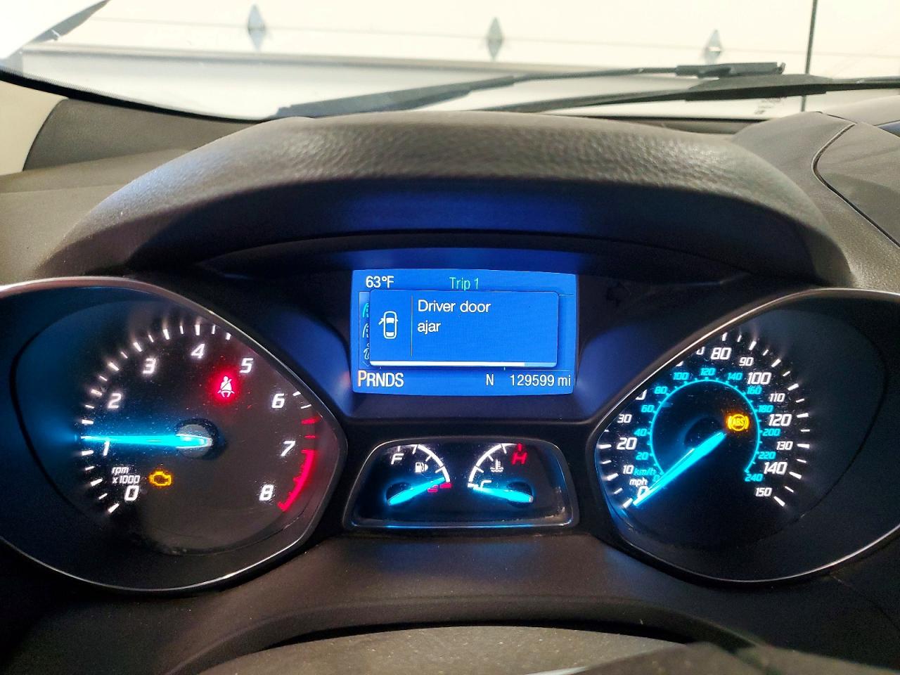 2013 Ford Escape Se White vin: 1FMCU0GX8DUC34823