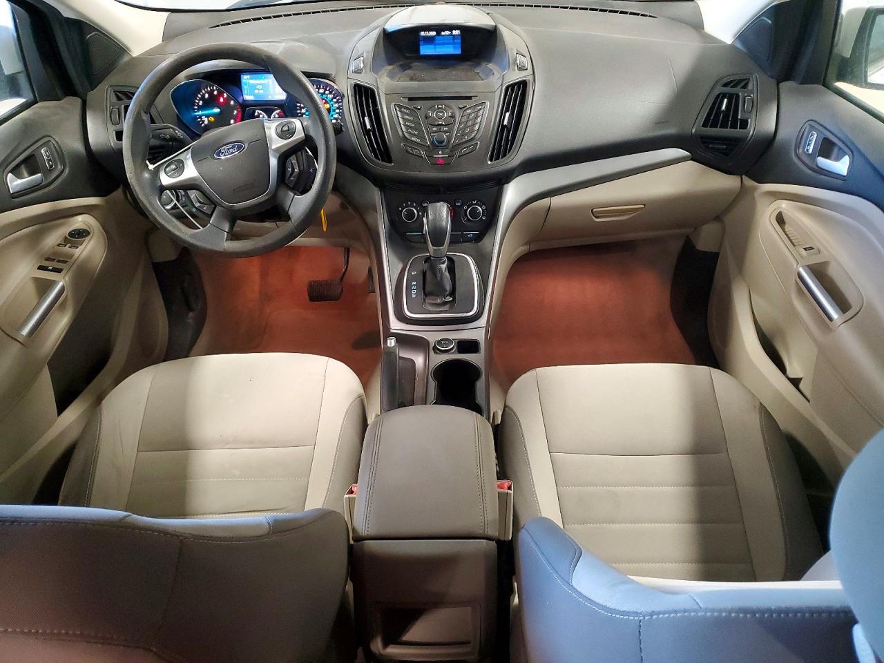 2013 Ford Escape Se White vin: 1FMCU0GX8DUC34823