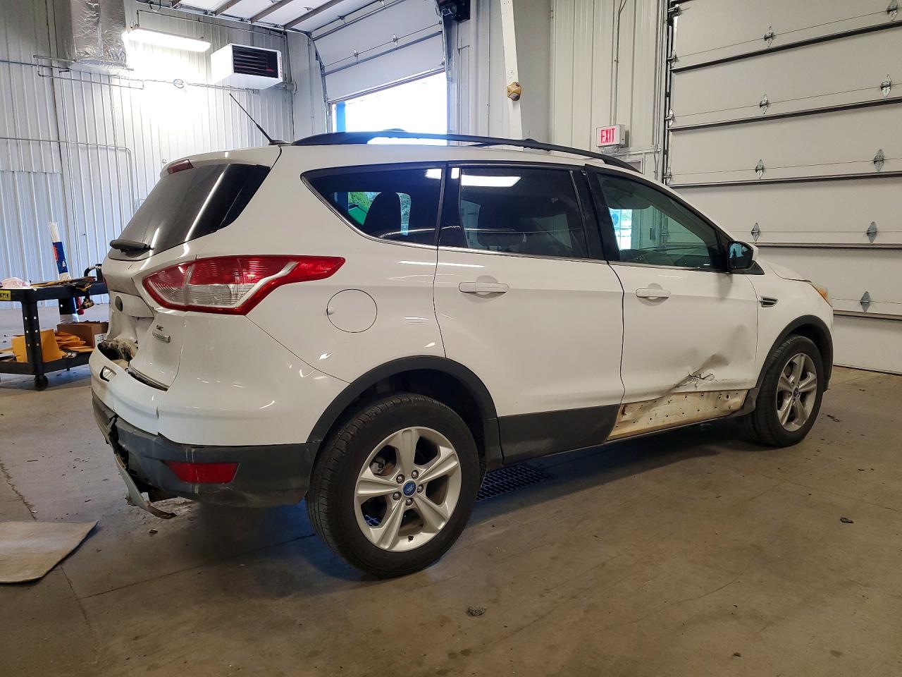 2013 Ford Escape Se White vin: 1FMCU0GX8DUC34823