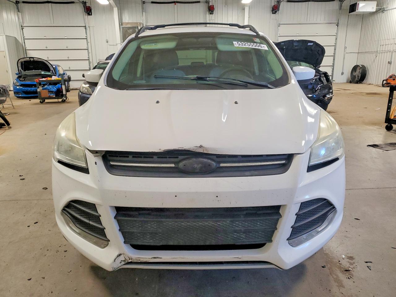 2013 Ford Escape Se White vin: 1FMCU0GX8DUC34823