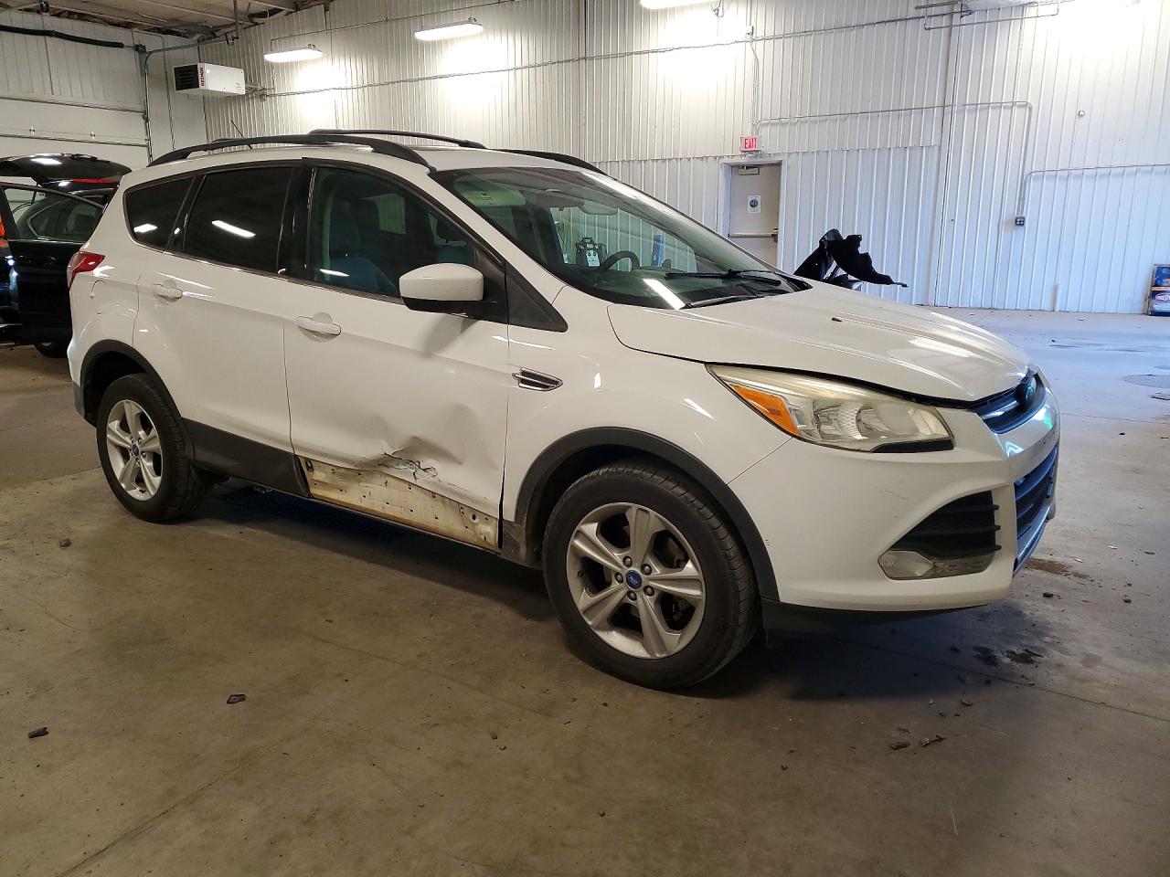 2013 Ford Escape Se White vin: 1FMCU0GX8DUC34823