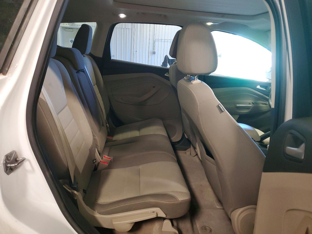 2013 Ford Escape Se White vin: 1FMCU0GX8DUC34823