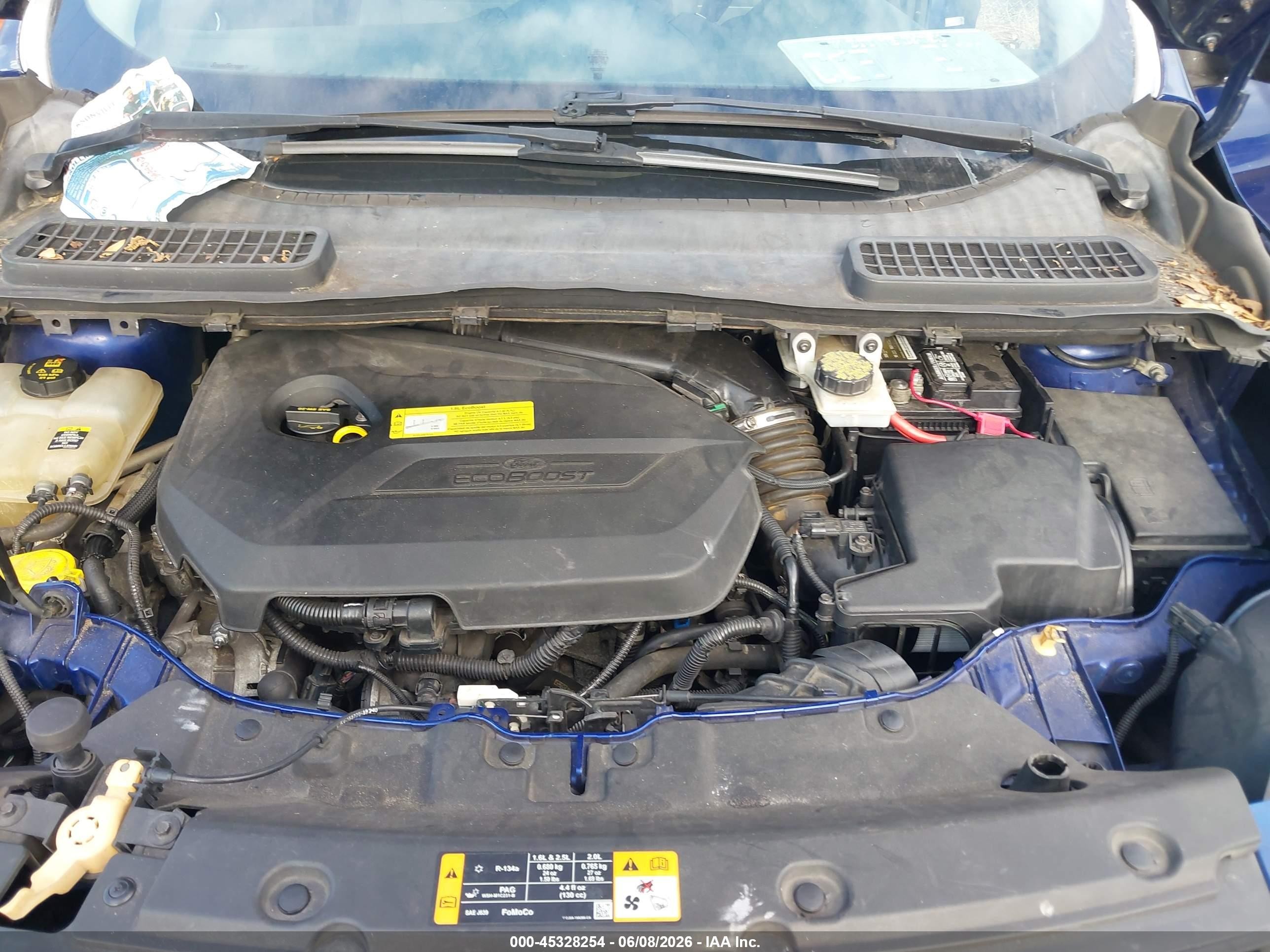 2013 Ford Escape Se Синий vin: 1FMCU0GX8DUC47068