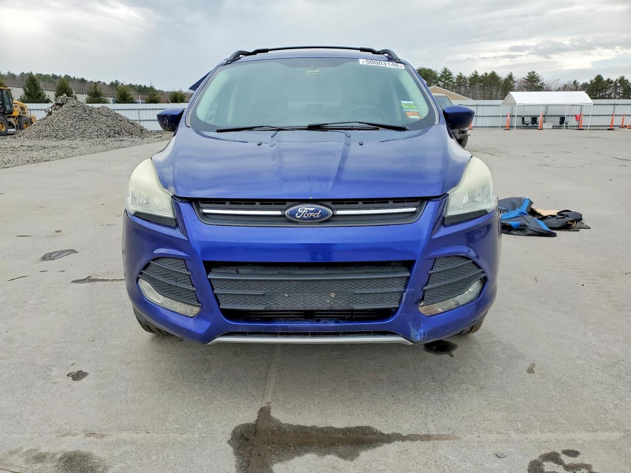 2013 Ford Escape Se Blue vin: 1FMCU0GX8DUC53484