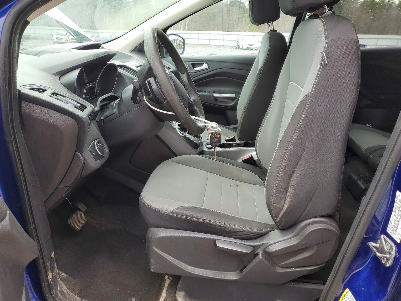 2013 Ford Escape Se Blue vin: 1FMCU0GX8DUC53484