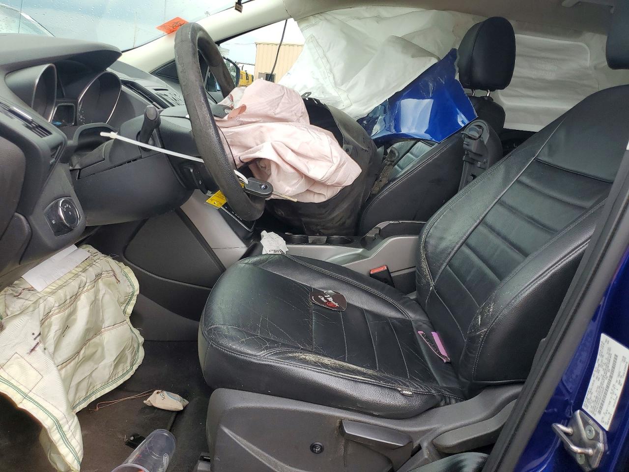 2013 Ford Escape Se Blue vin: 1FMCU0GX8DUC92527