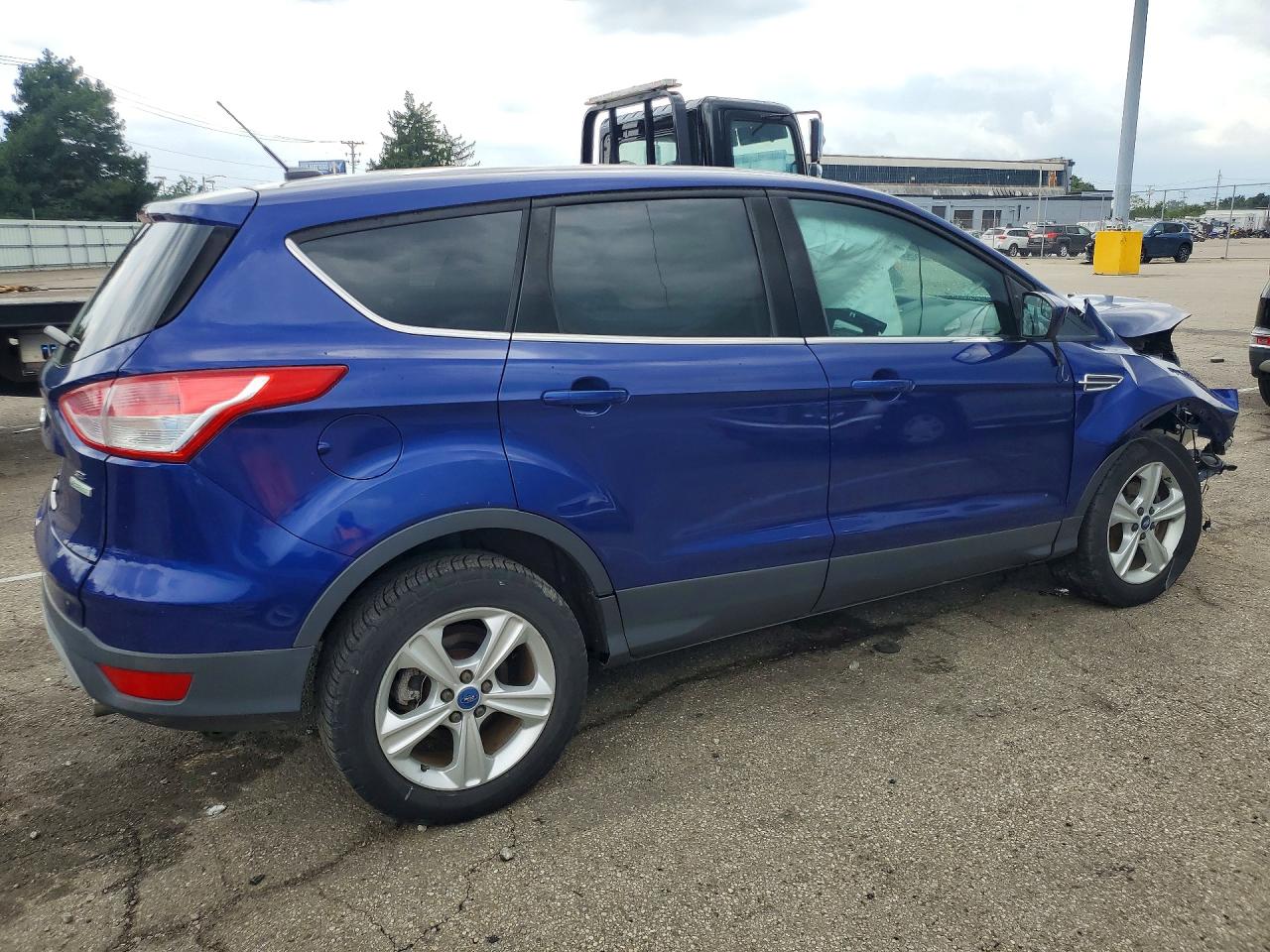 2013 Ford Escape Se Blue vin: 1FMCU0GX8DUC92527
