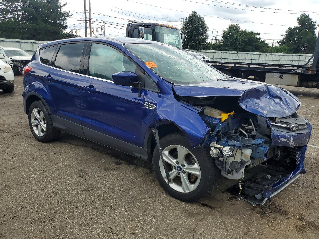 2013 Ford Escape Se Blue vin: 1FMCU0GX8DUC92527