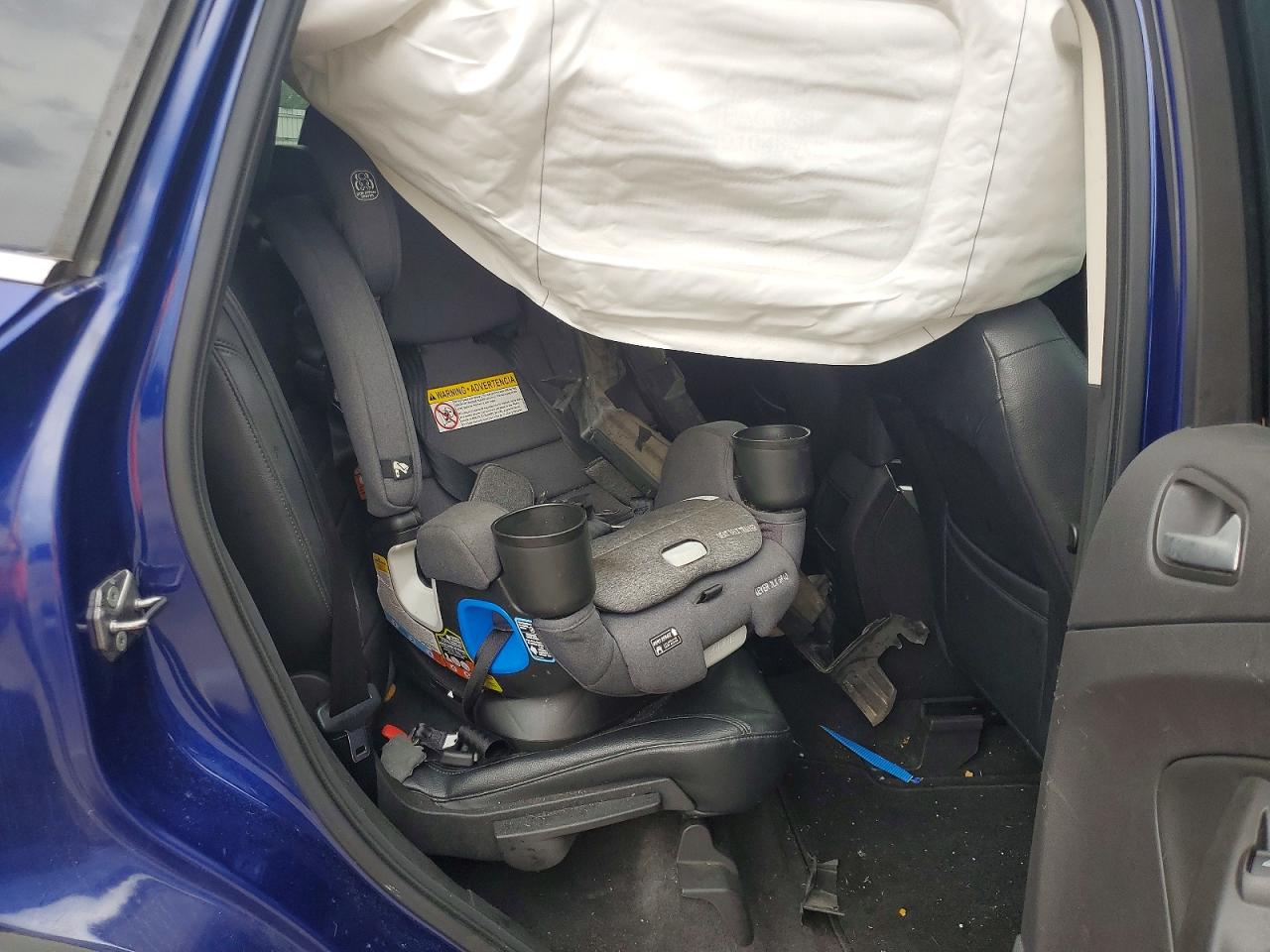 2013 Ford Escape Se Blue vin: 1FMCU0GX8DUC92527